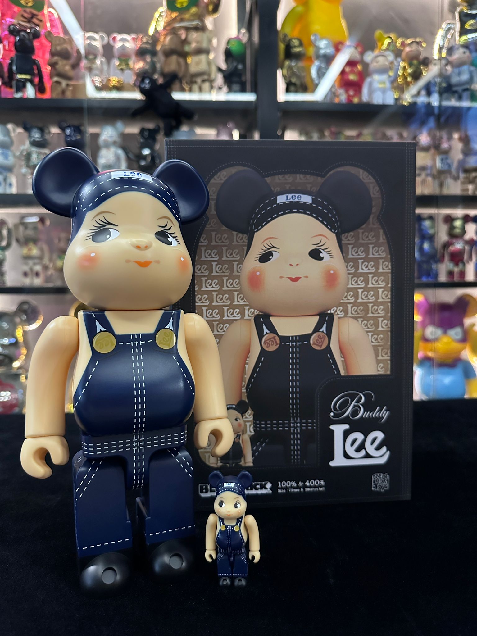 100% & 400% Be@rbrick Bubby x Lee