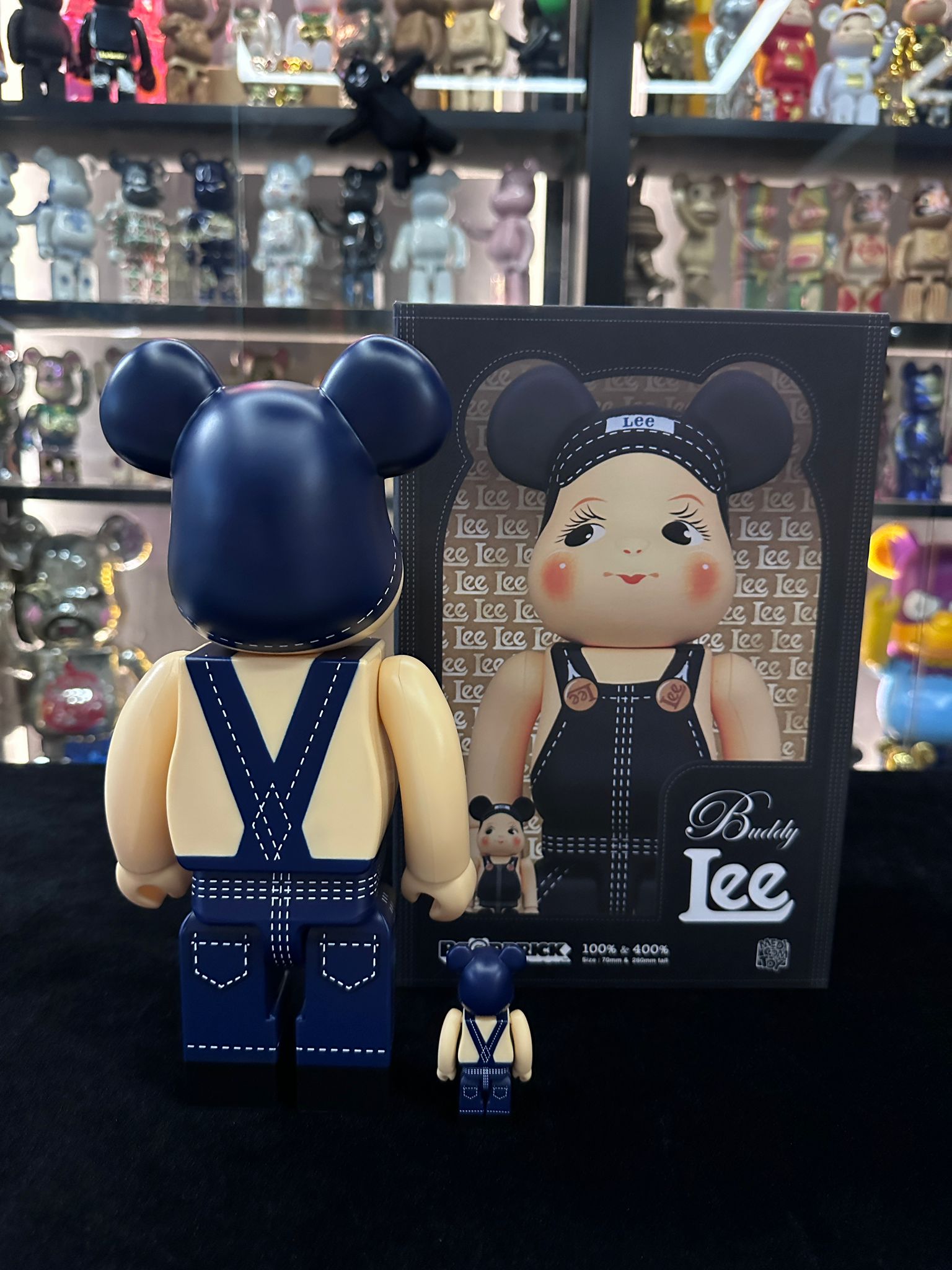 100% & 400% Be@rbrick Bubby x Lee