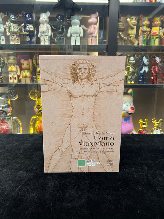 100% & 400% Leonardo da Vinci Uomo Vitruviano