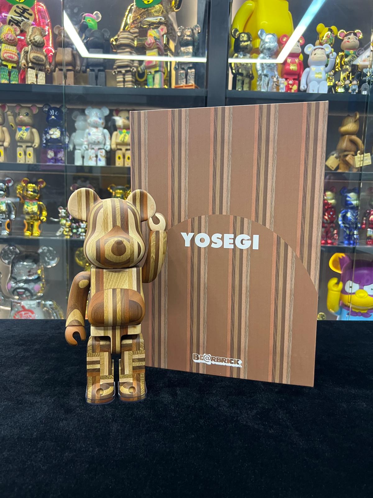 400% Be@rbrick Karimoku Yosemite 寄木 初代