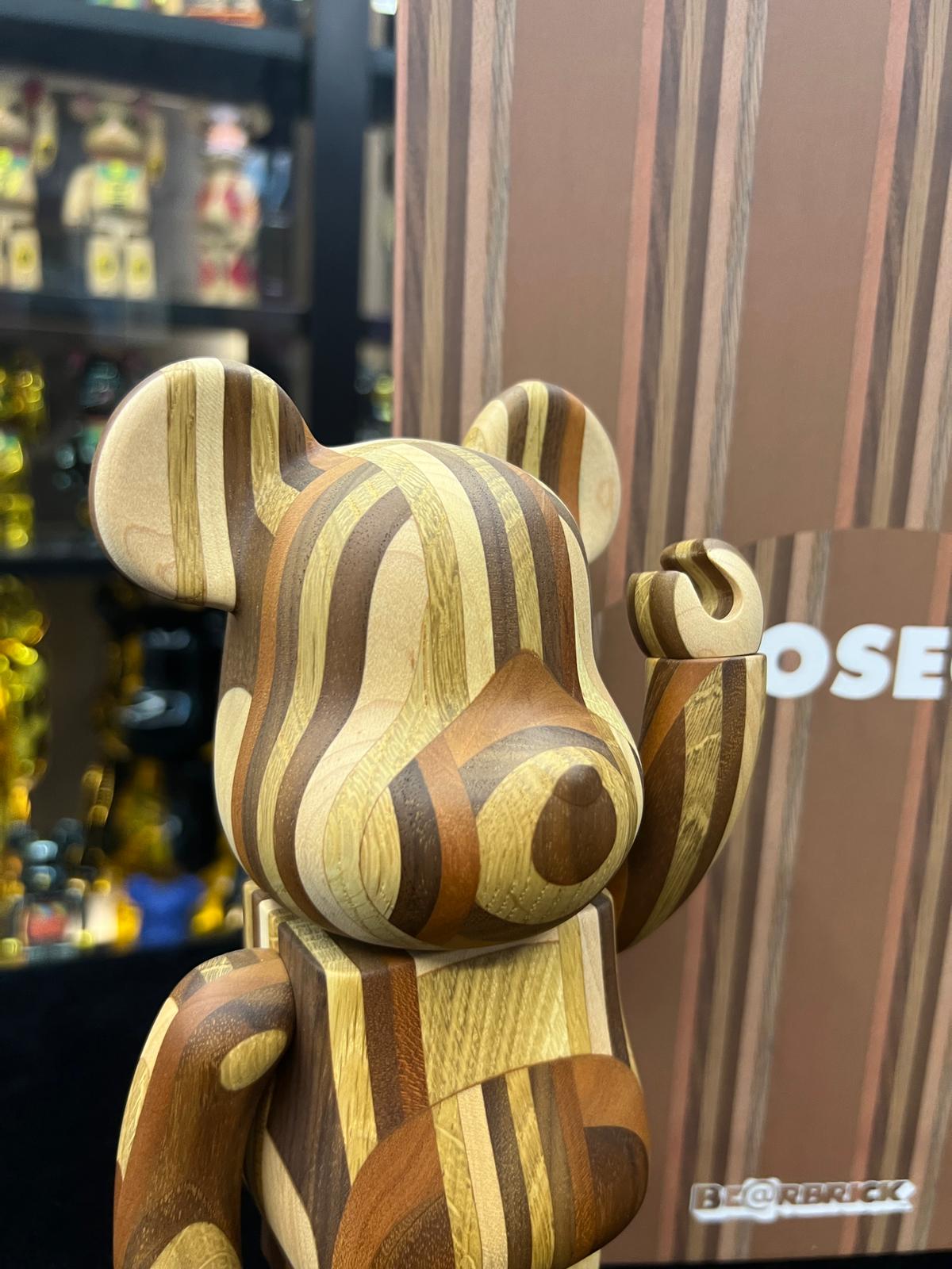 400% Be@rbrick Karimoku Yosemite 寄木 初代