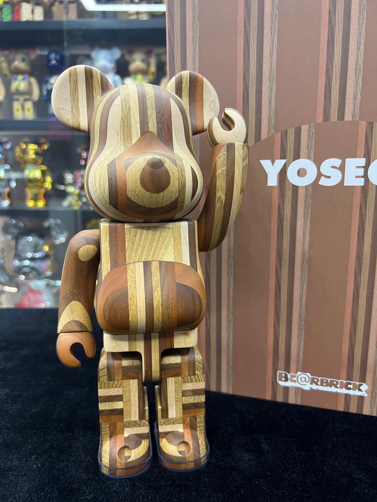 400% Be@rbrick Karimoku Yosemite 寄木 初代