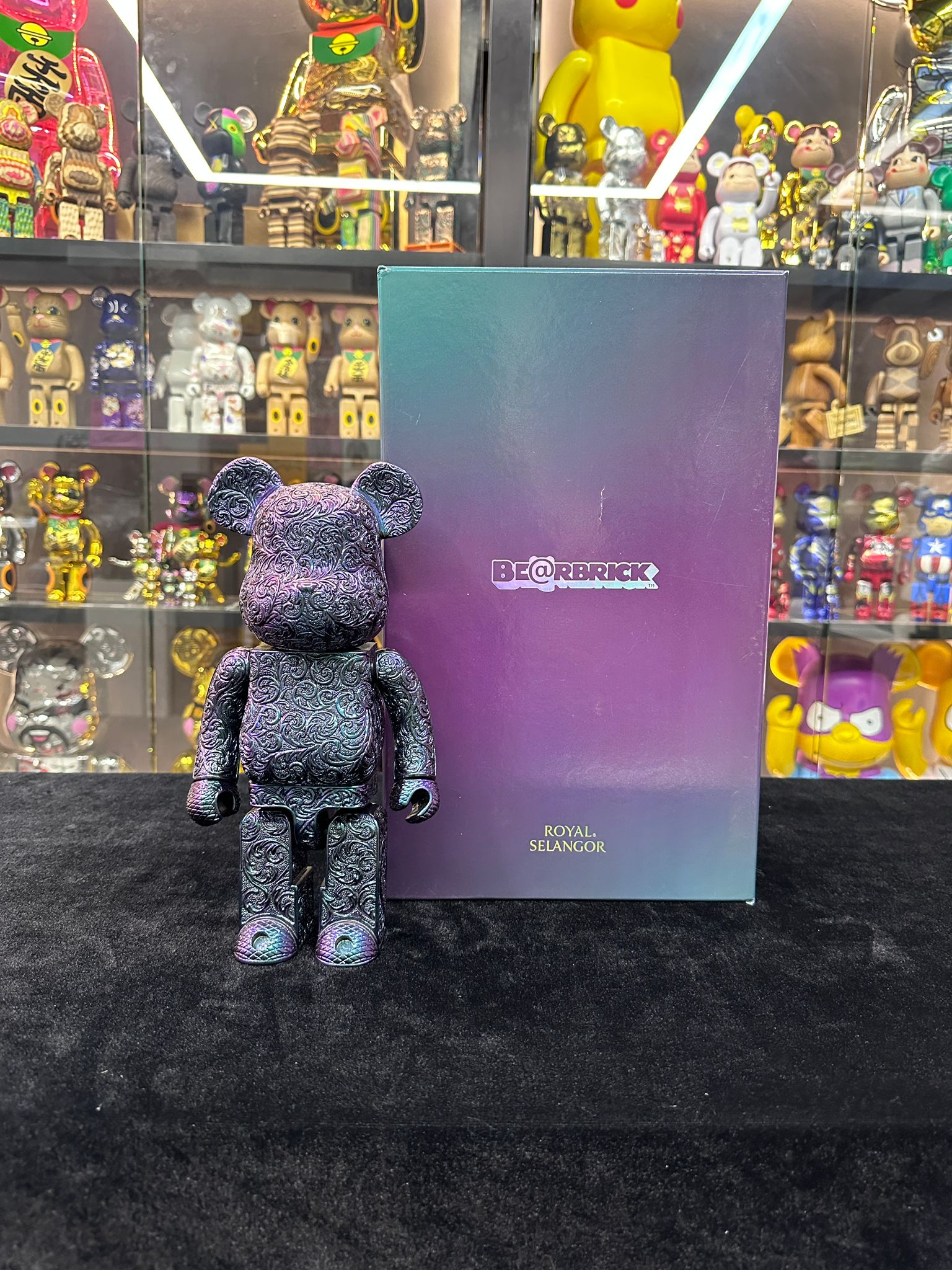 400% Be@rbrick Royal Selangor Arabesque Magic