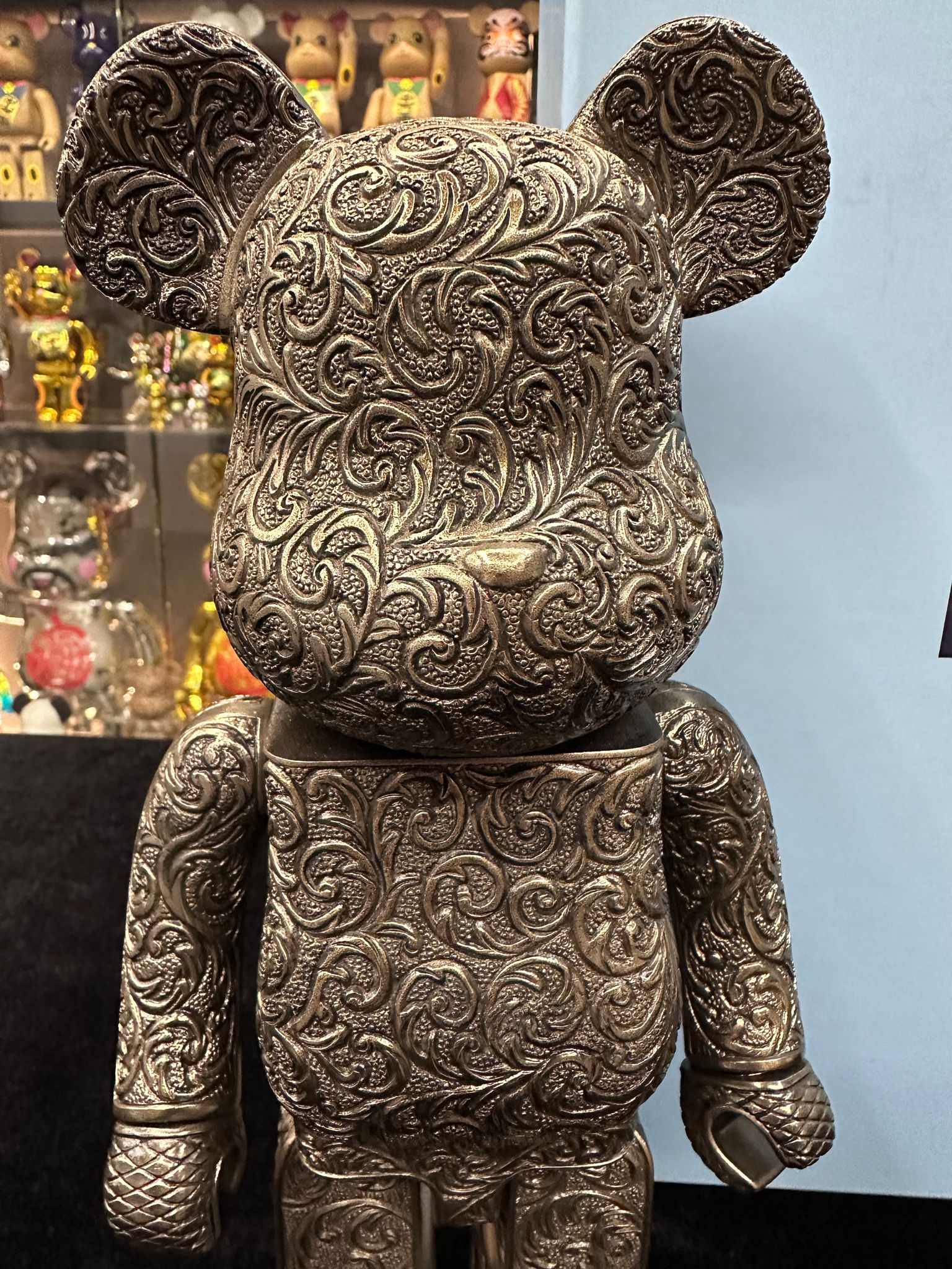 400% Be@rbrick Royal Selangor Arabesque Black Color Ver.