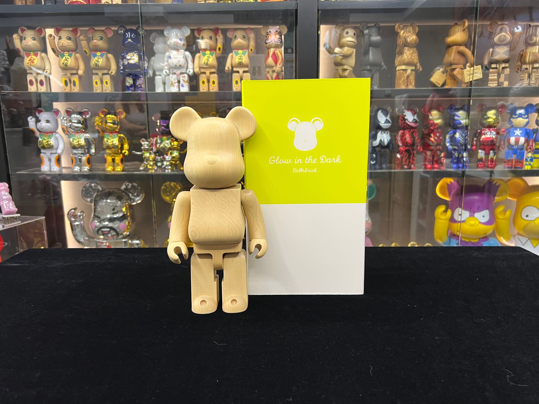 400% Be@rbrick Glow In The Dark karimoku