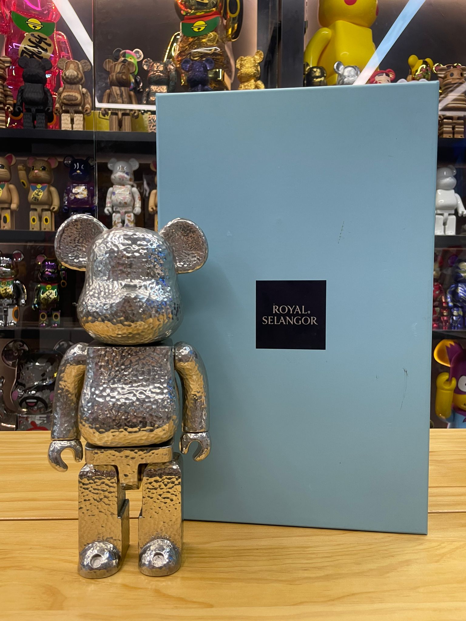 400% Be@rbrick Royal Selangor Silver