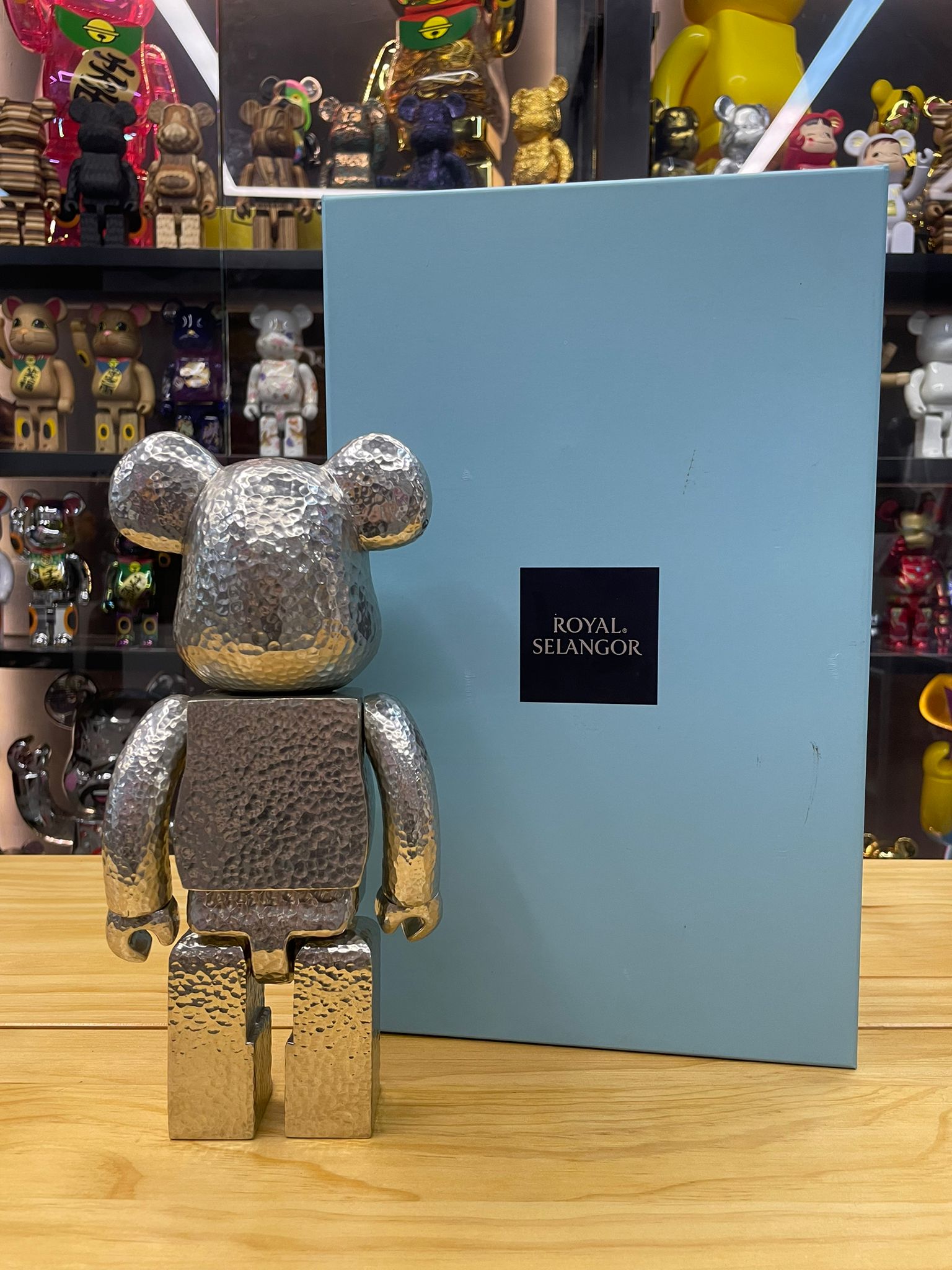 400% Be@rbrick Royal Selangor Silver