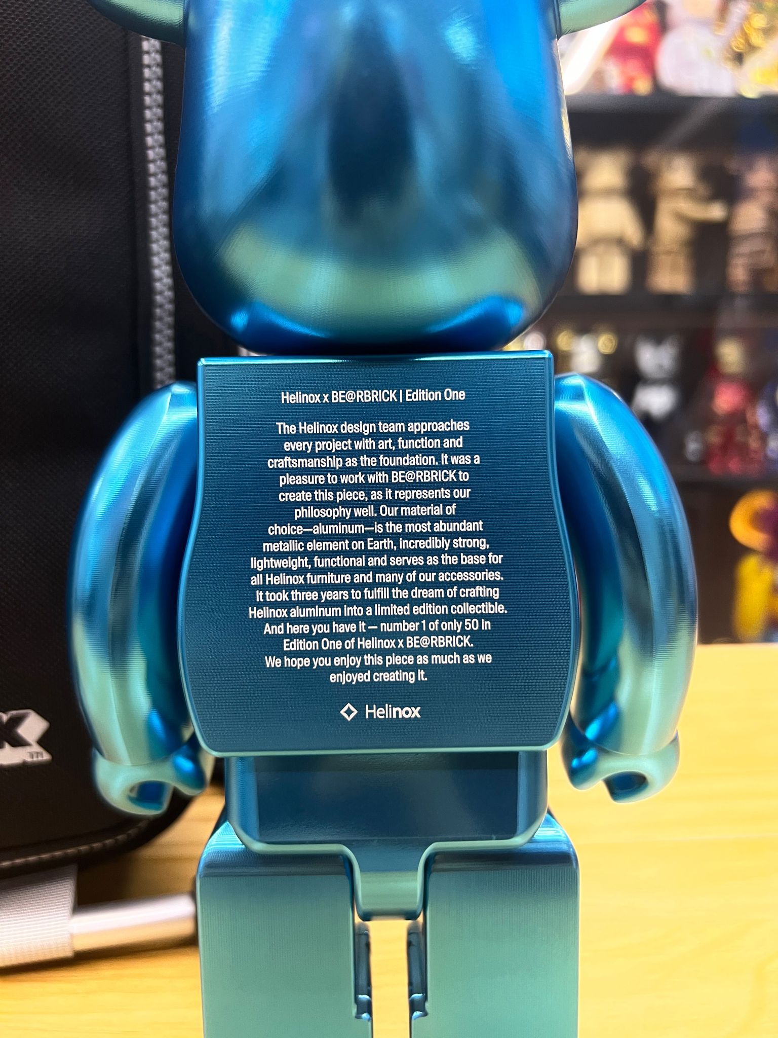 400% Helinox X BE@RBRICK Edition One