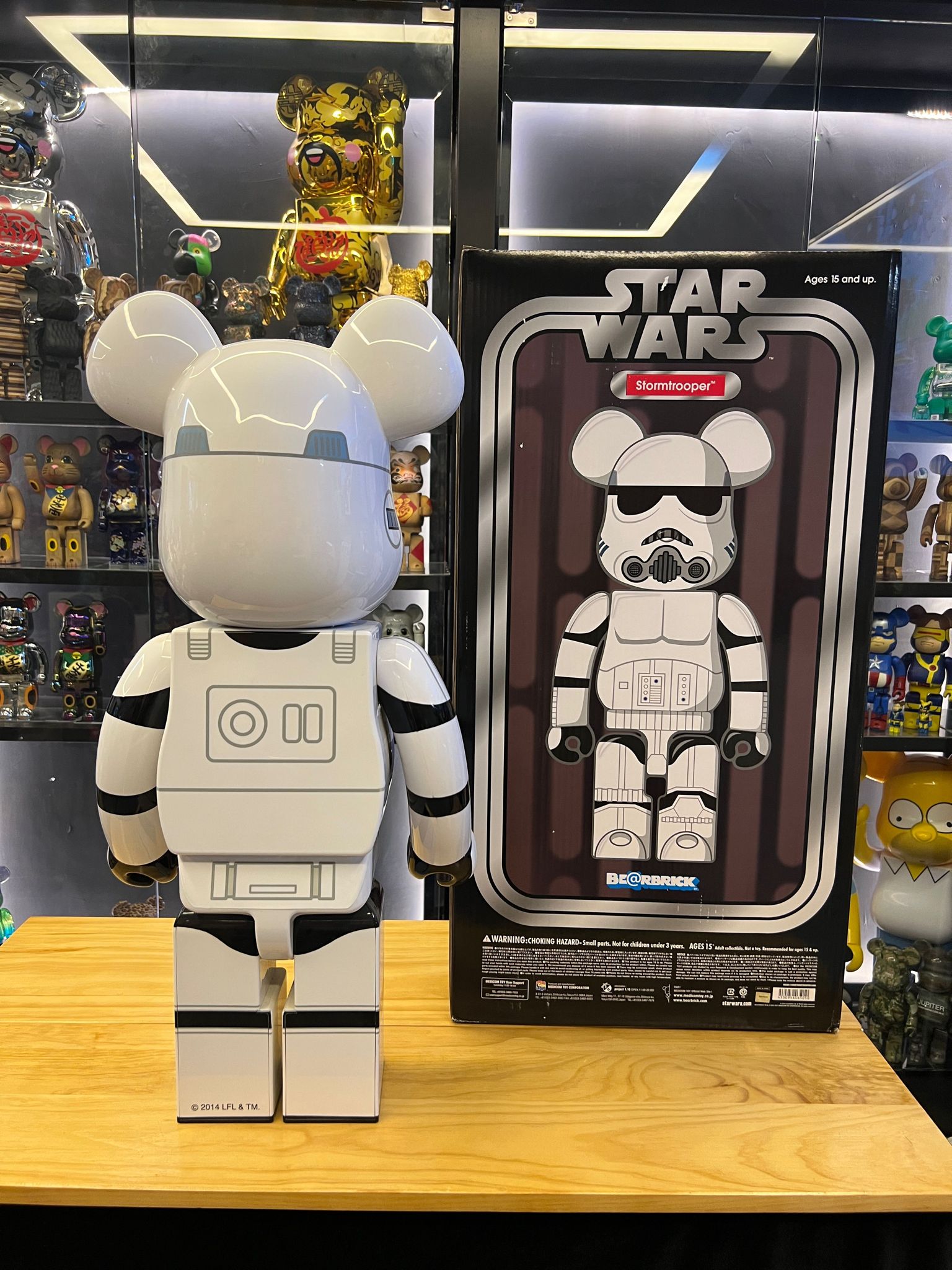 1000% Be@rbrick Star Wars Stormtrooper 白兵