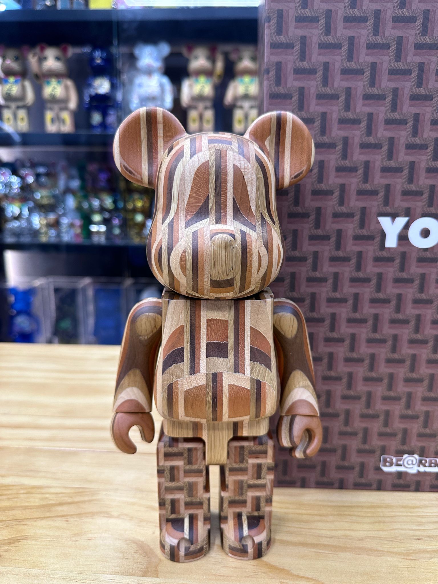 400% Be@rbrick Yosegi 2 寄木