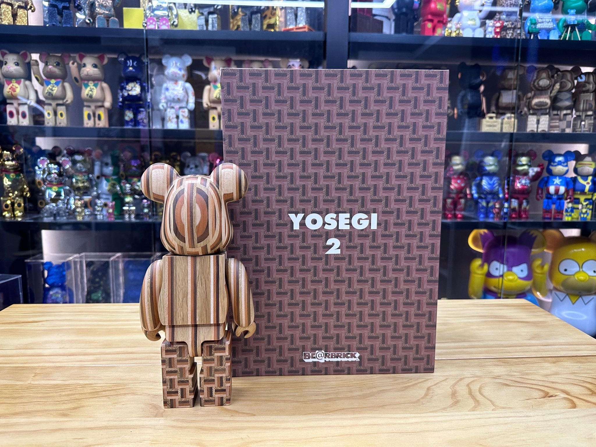 400% Be@rbrick Yosegi 2 寄木