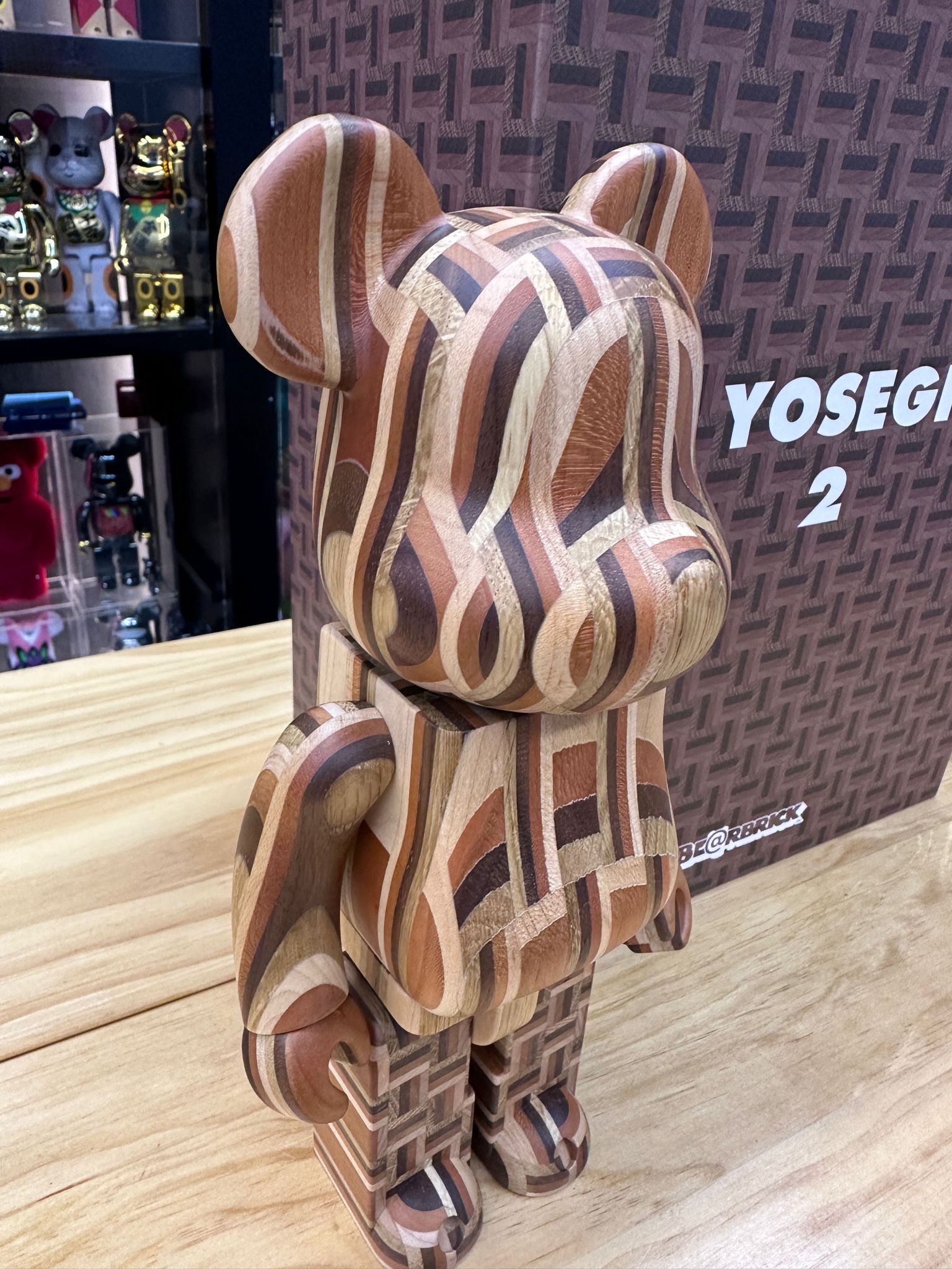 400% Be@rbrick Yosegi 2 寄木