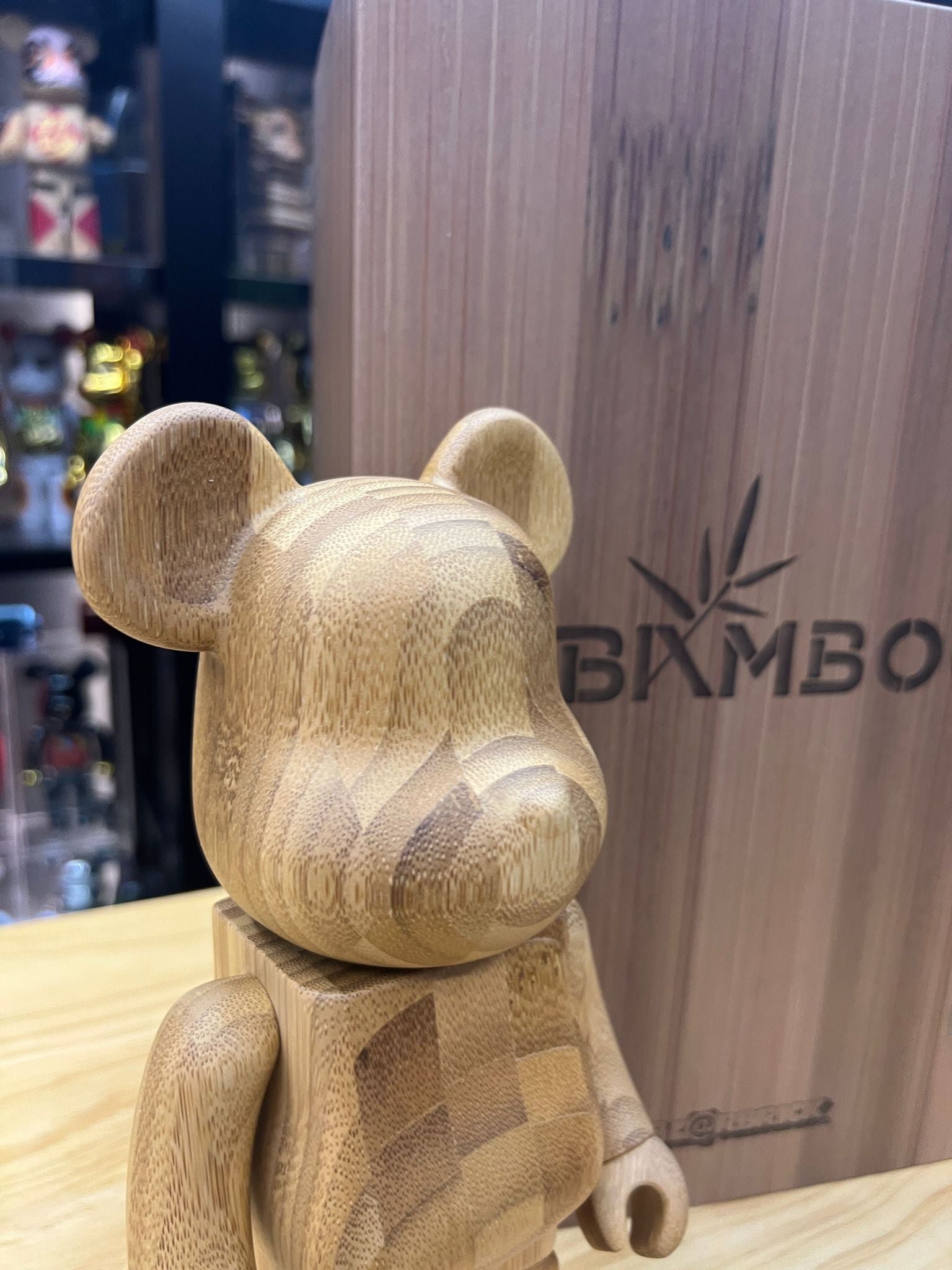 400％ BE@RBRICK カリモク BAMBOO