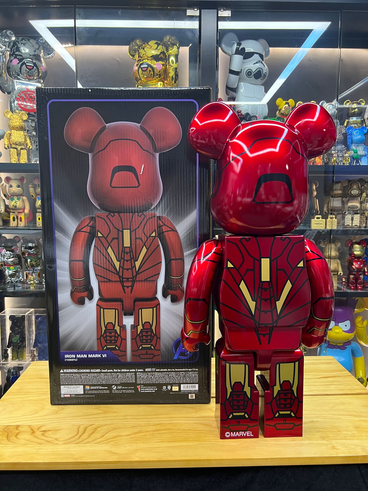 1000% BE@RBRICK IRON MAN MARK VI