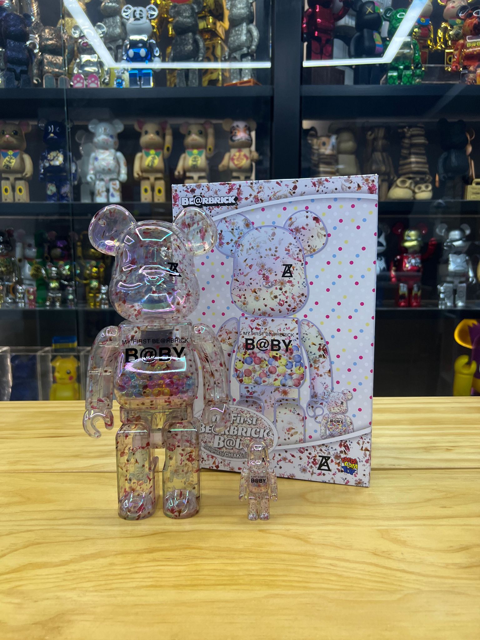 100％＆400％ MY FIRST BE@RBRICK B@BY ANREALAGE Ver. Baby Bearbrick