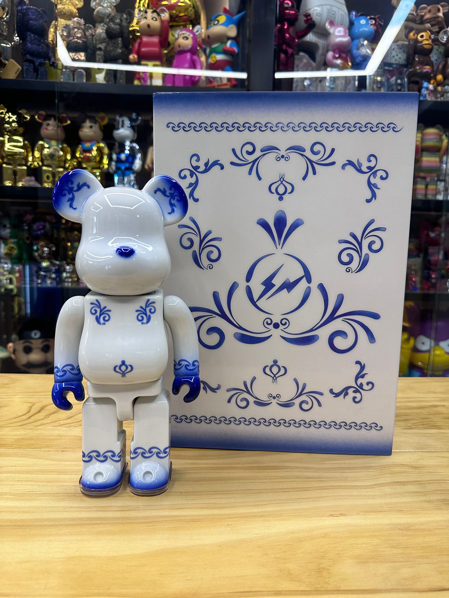 400% Be@rbrick x Fragment kutani 九谷燒