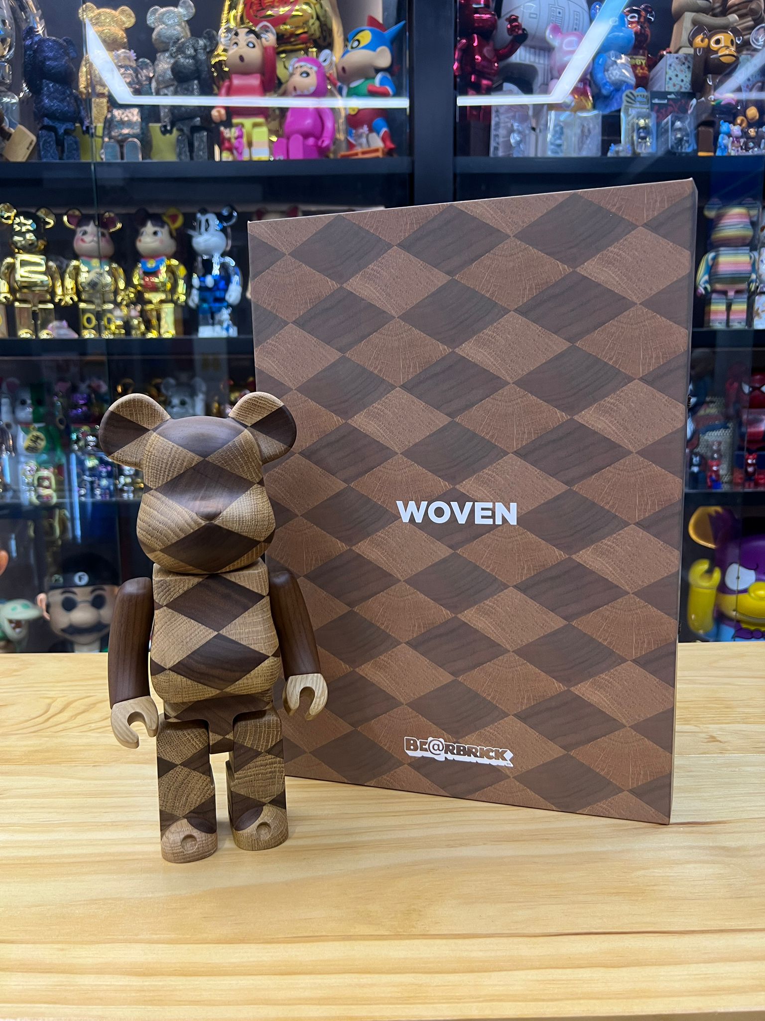 400% Be@rbrick Karimoku Woven