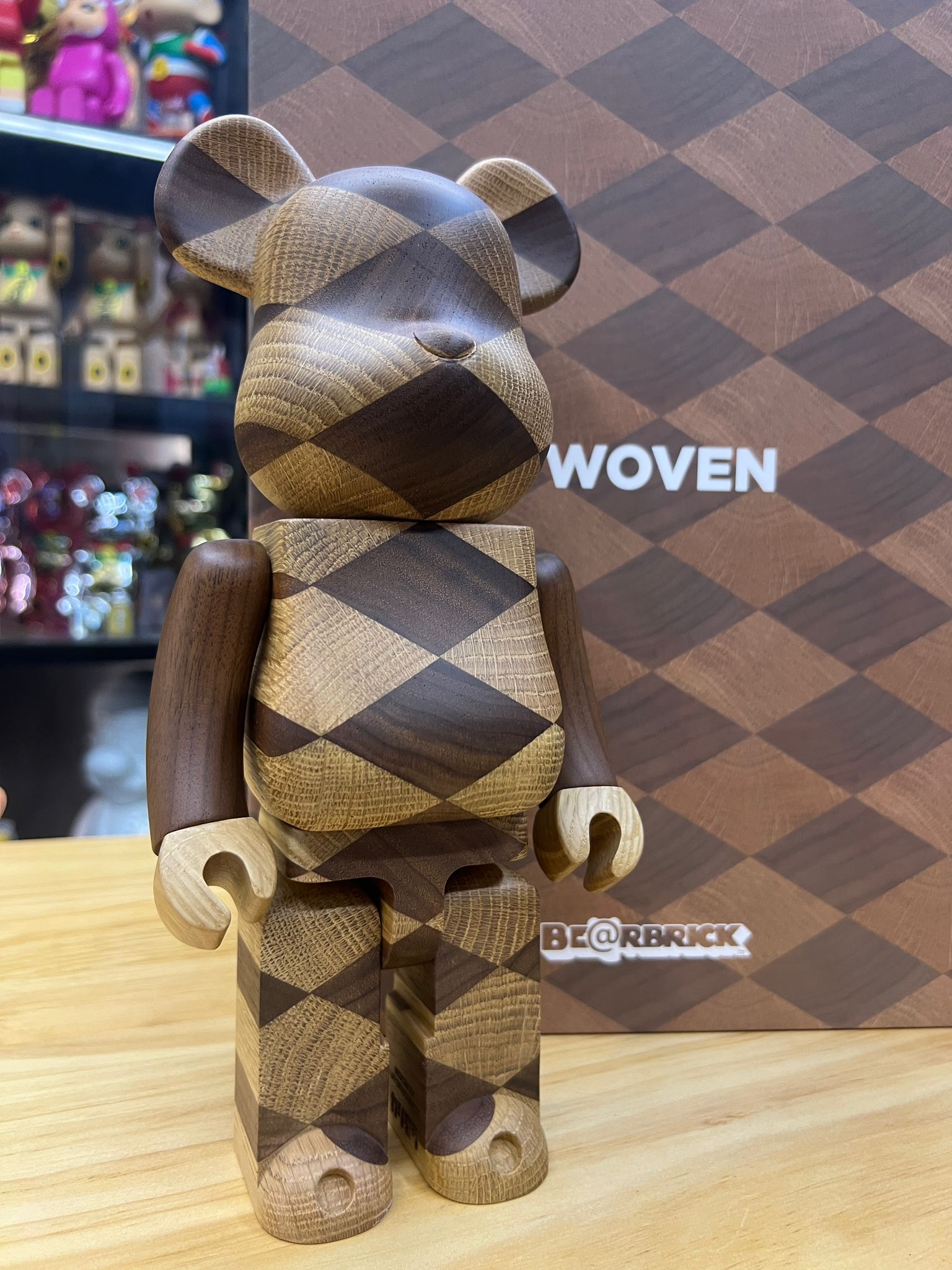 400% Be@rbrick Karimoku Woven