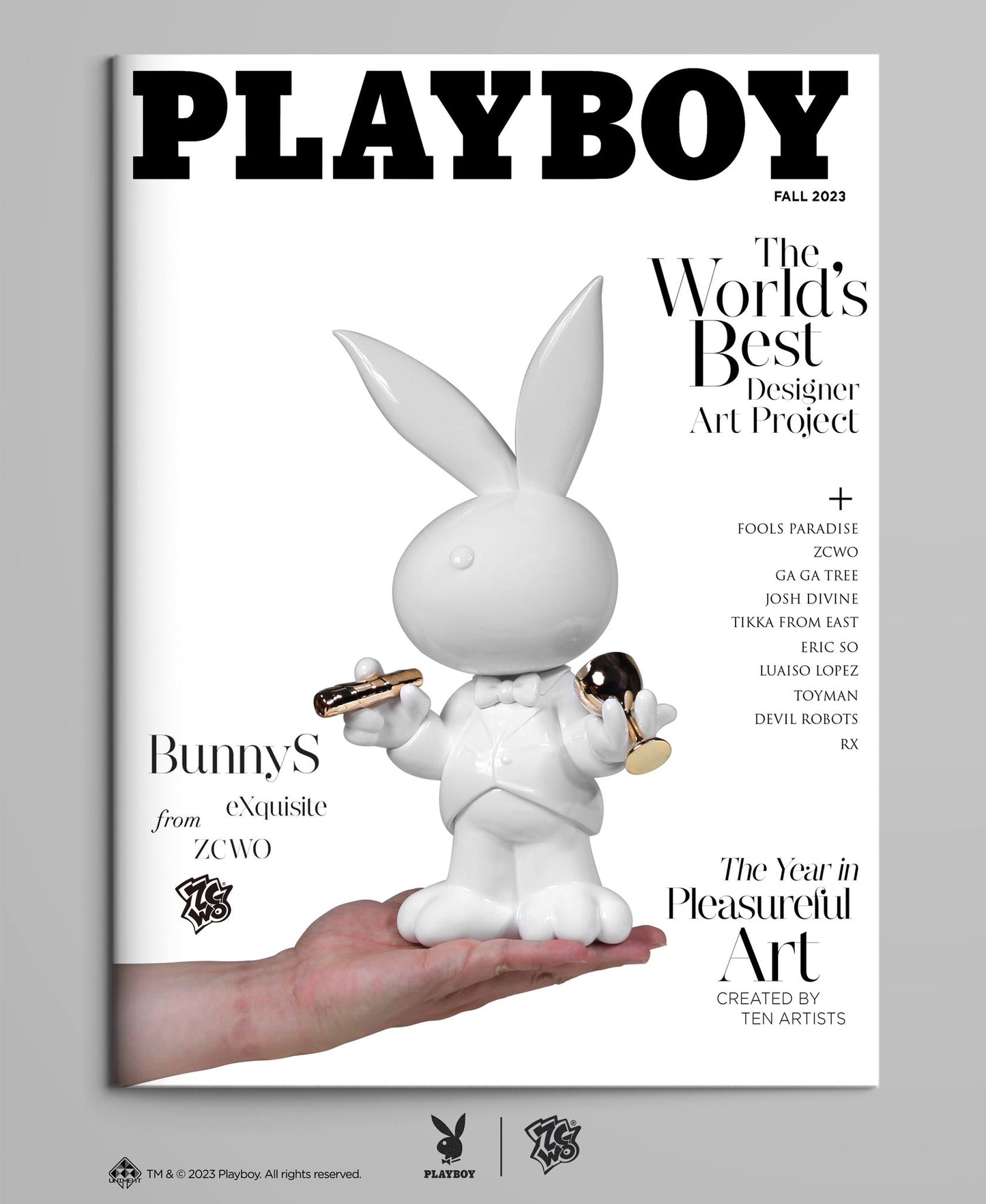 ZCWO x Playboy #9 BunnyS eXquisite (White)