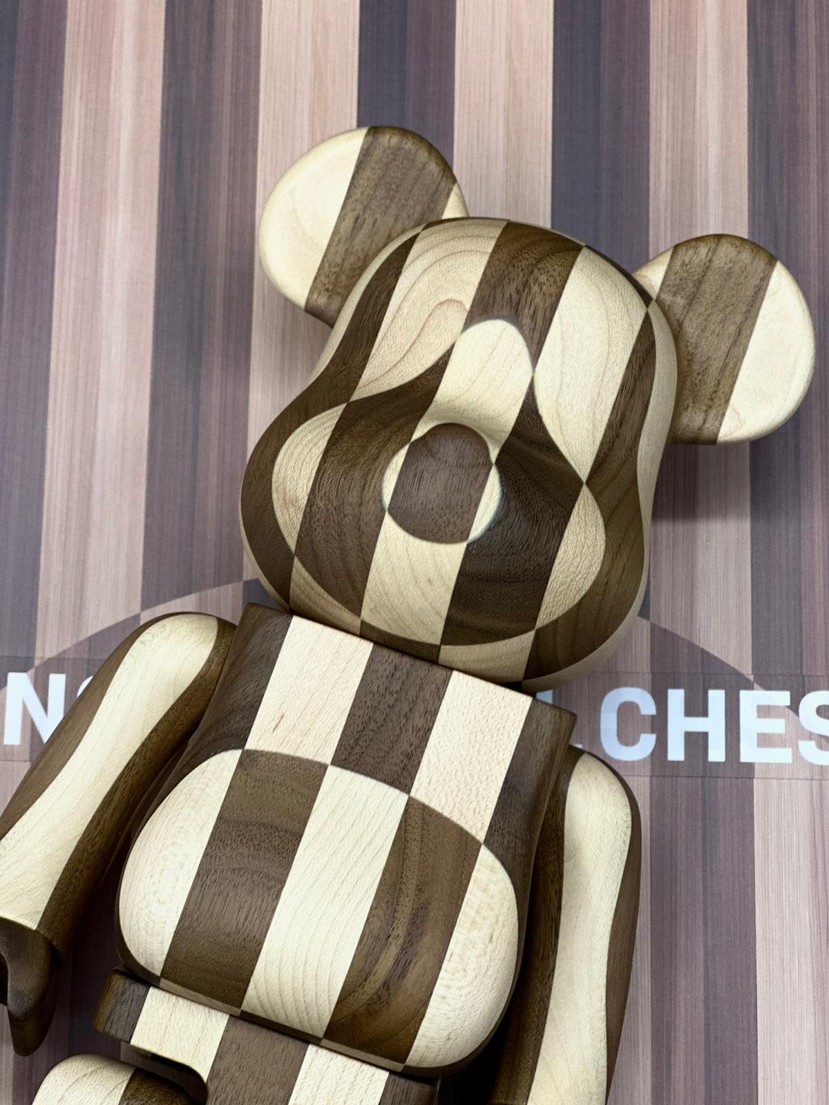 400% Be@rbrick Karimoku Longitudinal Chess