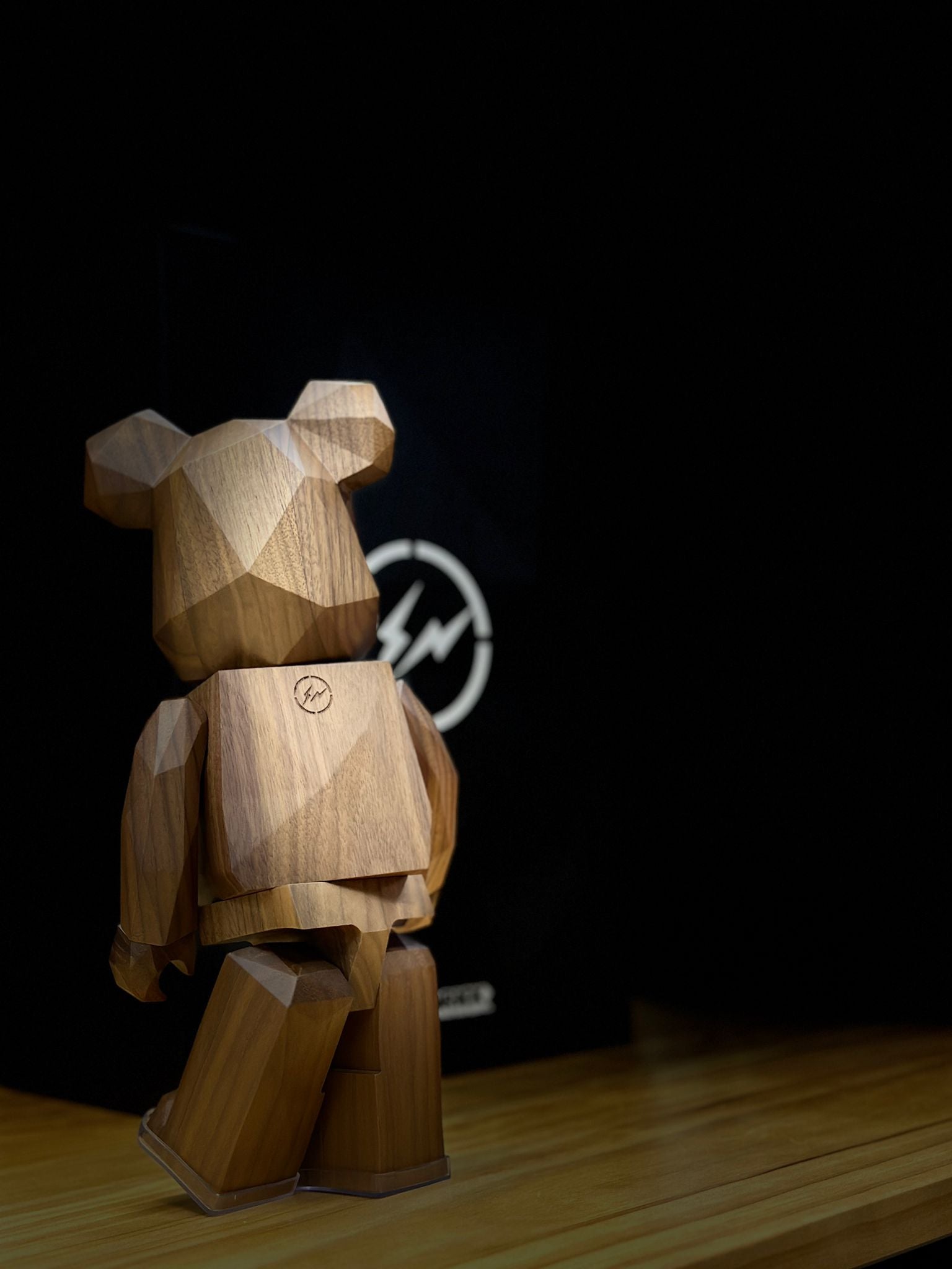 400% Be@rbrick Karimoku Fragment (Polygon) Brown