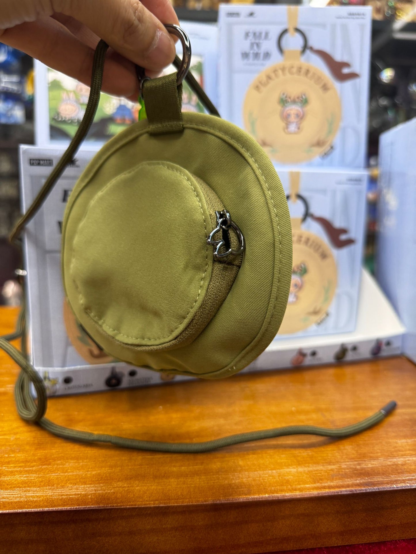 THE Monsters-Bucket Hat Mini Bag Blind Box (Zimomo) 盲盒漁夫帽小包