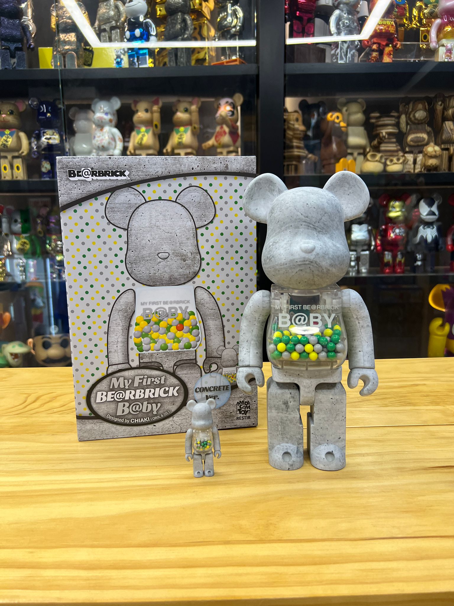 MY FIRST BE@RBRICK B@BY CONCRETE100400％