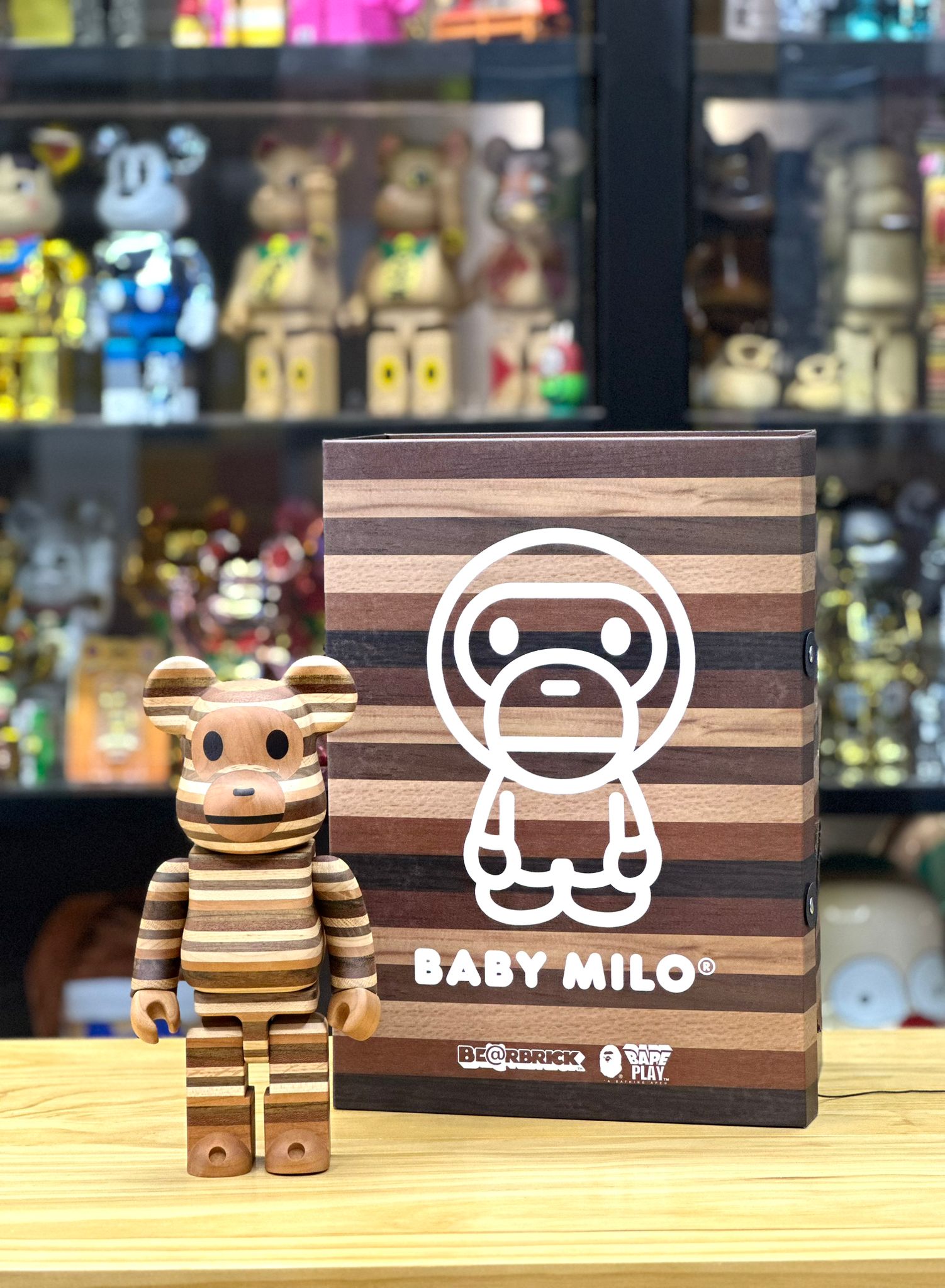 400% カリモク BABY MILO(R) HORIZON (Wood)