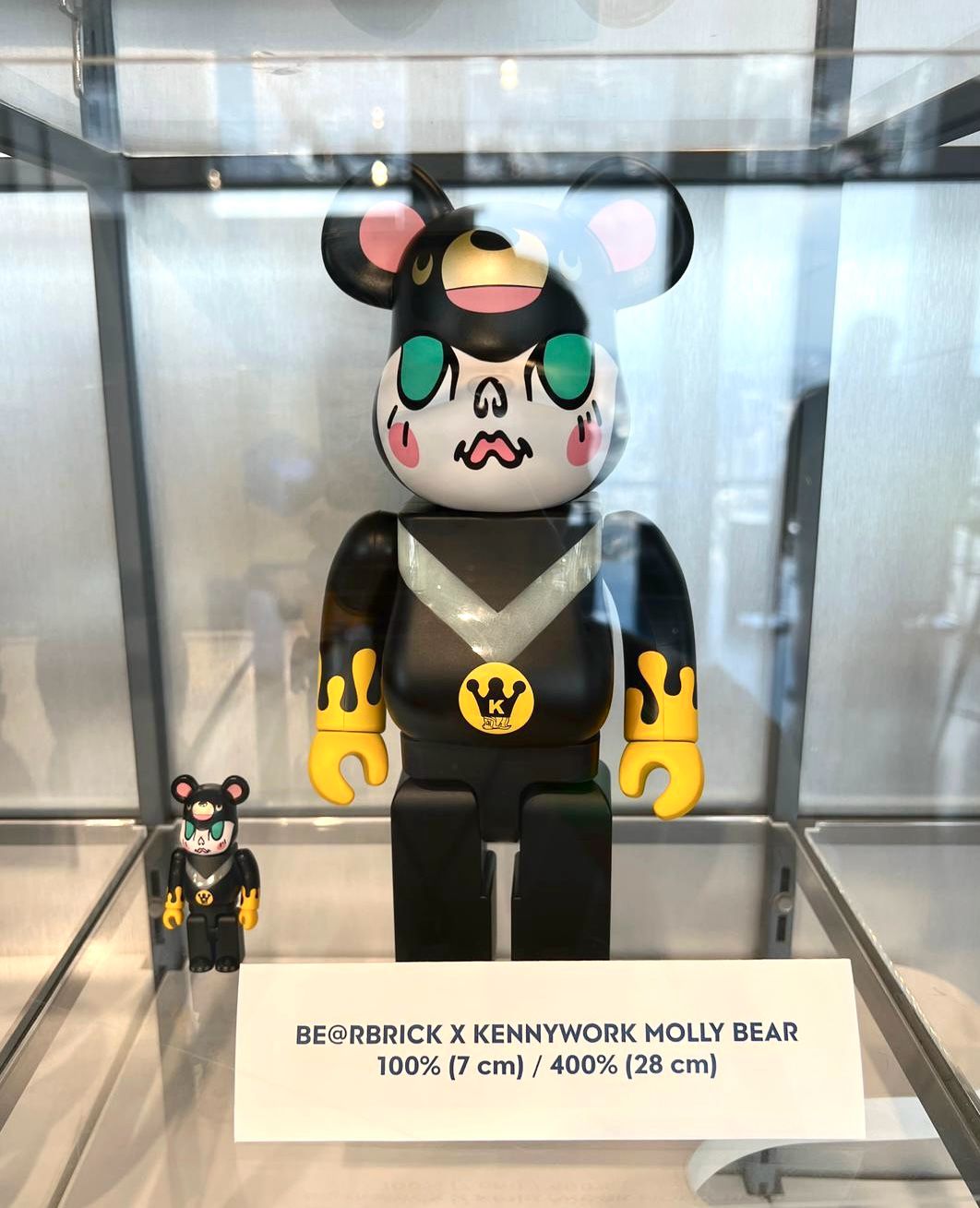 100% & 400 % BE@RBRICK X KENNYWORK MOLLY BEAR