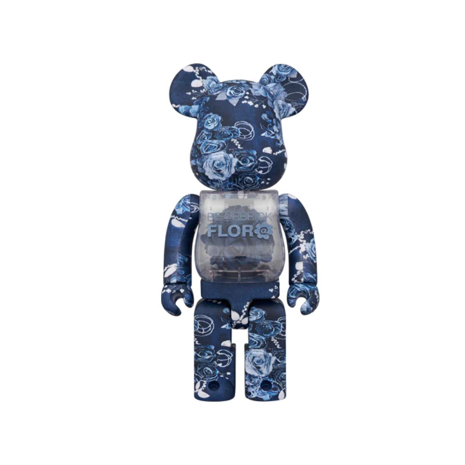 400％ BE@RBRICK FLOR@ DENIM 