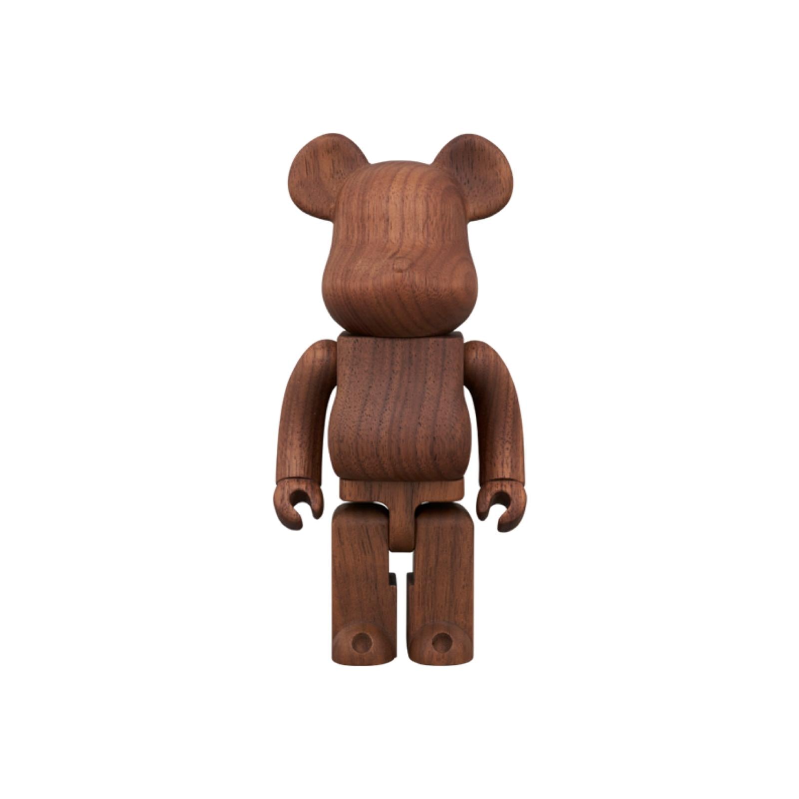 200％ BE@RBRICK カリモク ウォールナット