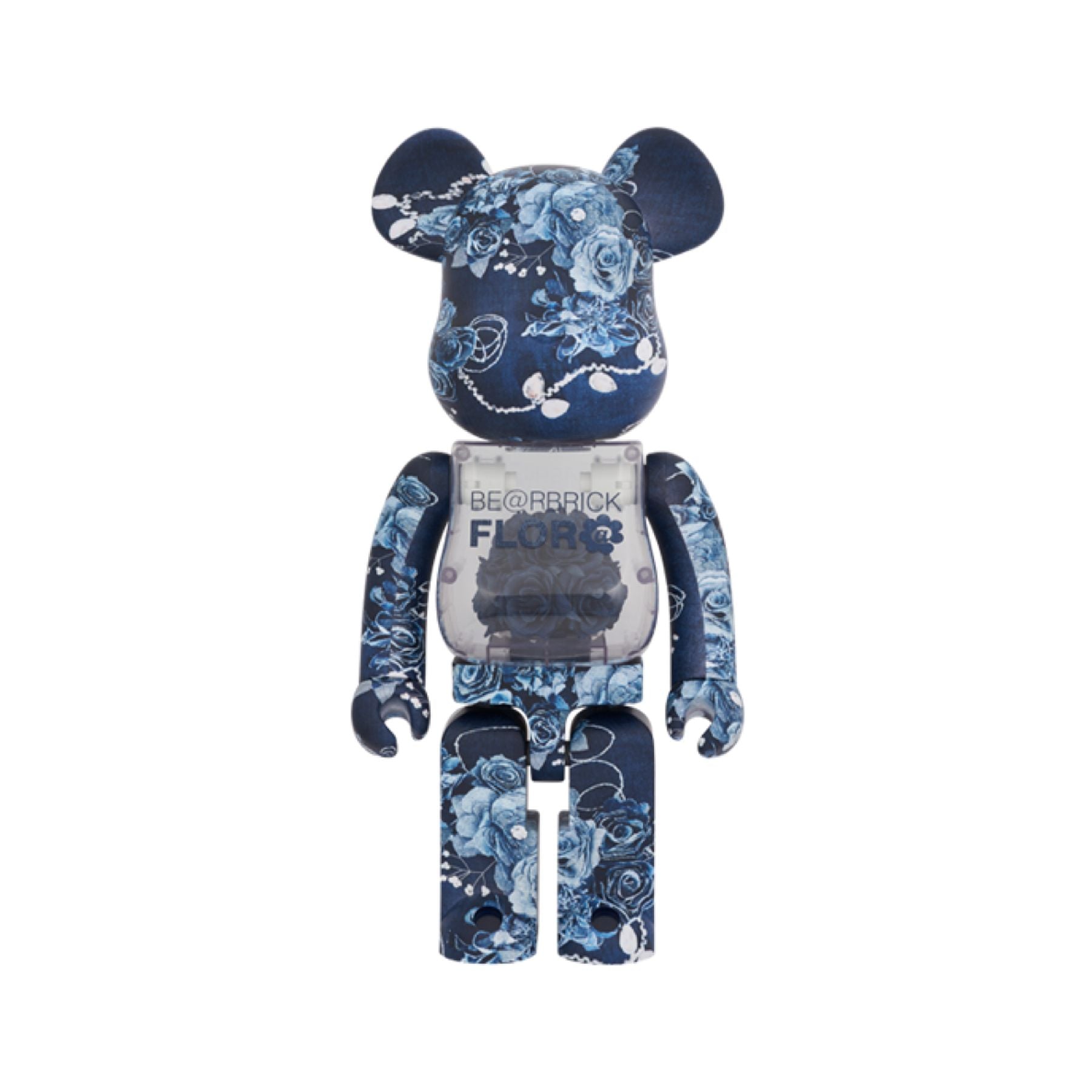 1000％ BE@RBRICK FLOR@ DENIM