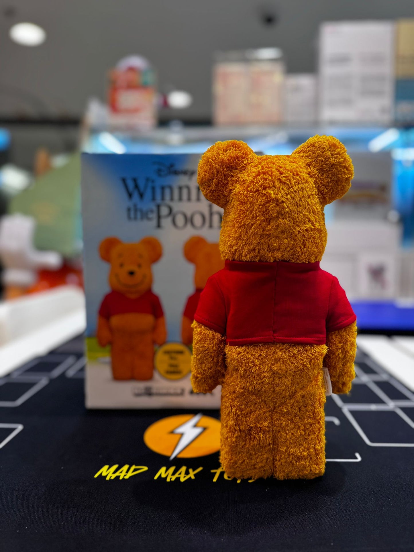 400％ BE@RBRICK Winnie the Pooh COSTUME Ver.(PILE FABRIC)