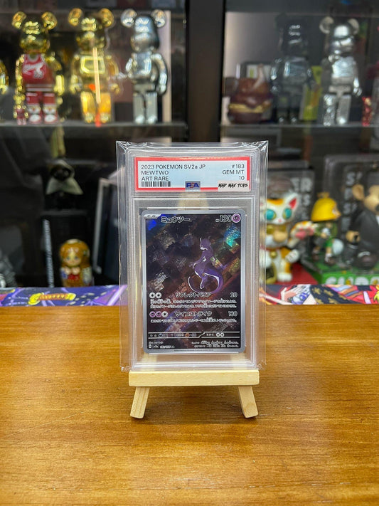 PTCG Pokemon PSA10 MEWTWO2023 183/165  AR  SV2a  POKEMON 151 Japanese 城市高空超夢