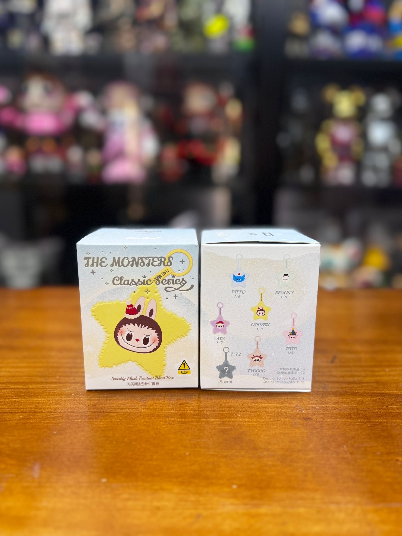 THE MONSTERS Classic Series-Sparkly Plush Pendant Blind Box 經典系列閃閃毛絨掛件盲盒