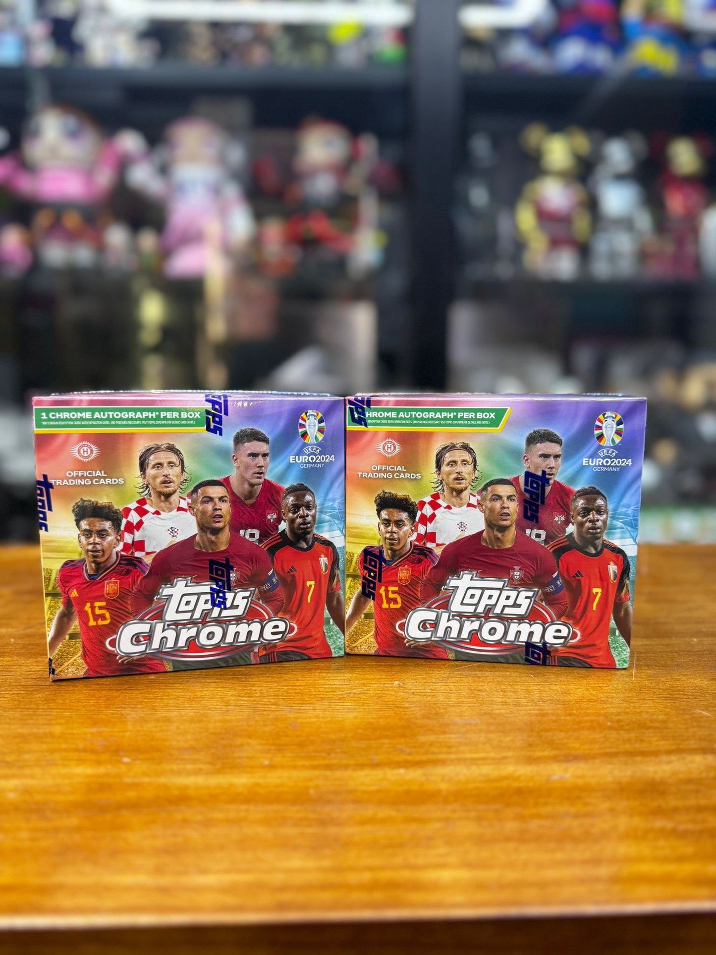 2024 Topps Chrome® UEFA EURO - Hobby Box