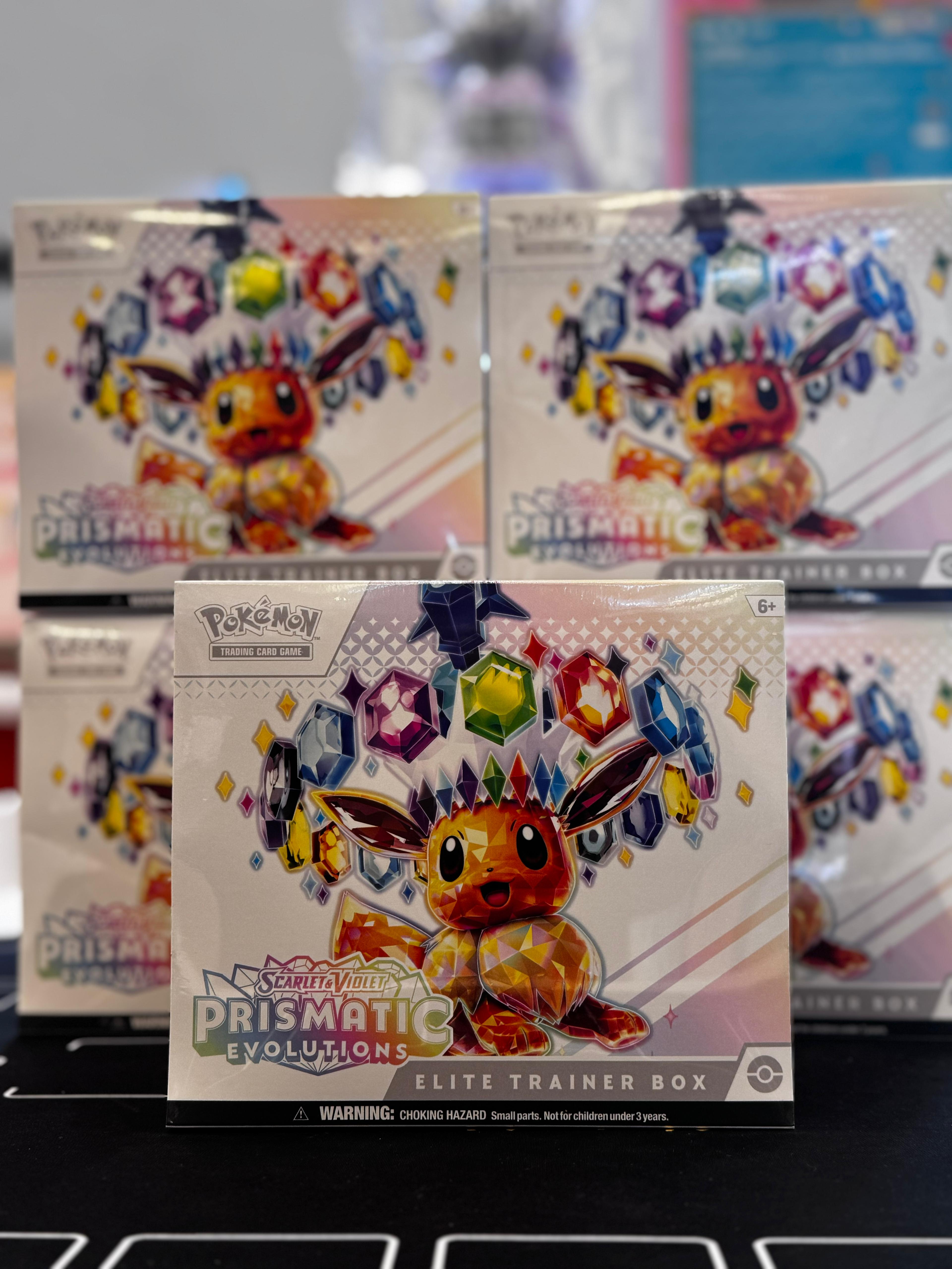 [SV8.5 ] Pokemon SCARLET & VIOLET Prismatic Evolutions Elite Trainer Box