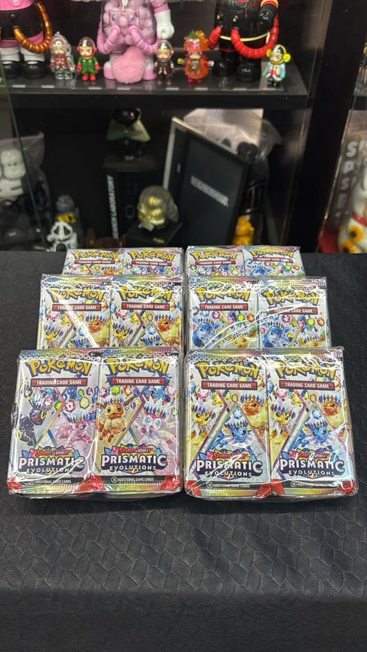 Pokemon SV8.5 Prismatic Evolutions Booster Packs 美版