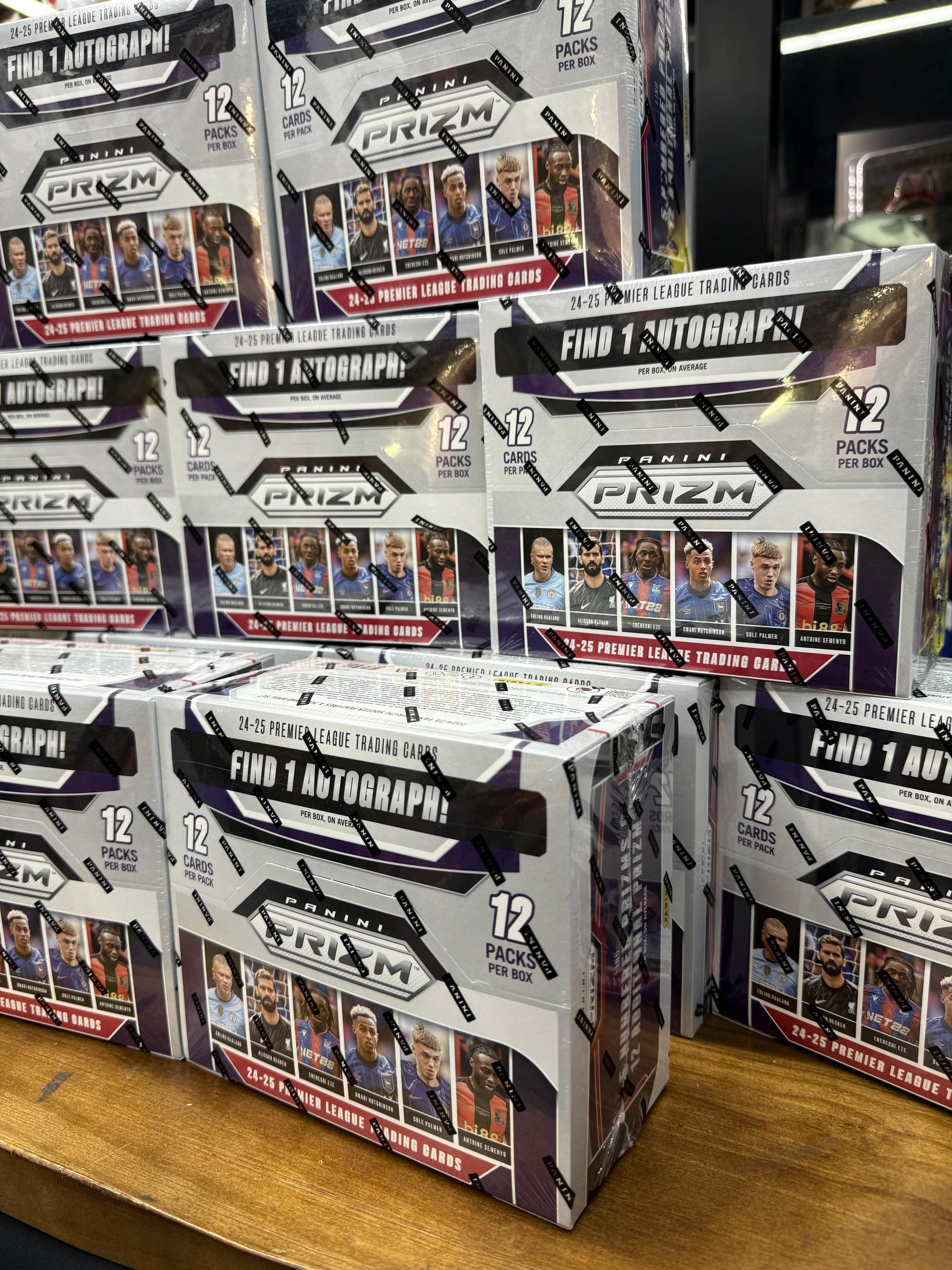2024-25 Panini Prizm Premier League Soccer Trading Card Box (Hobby)