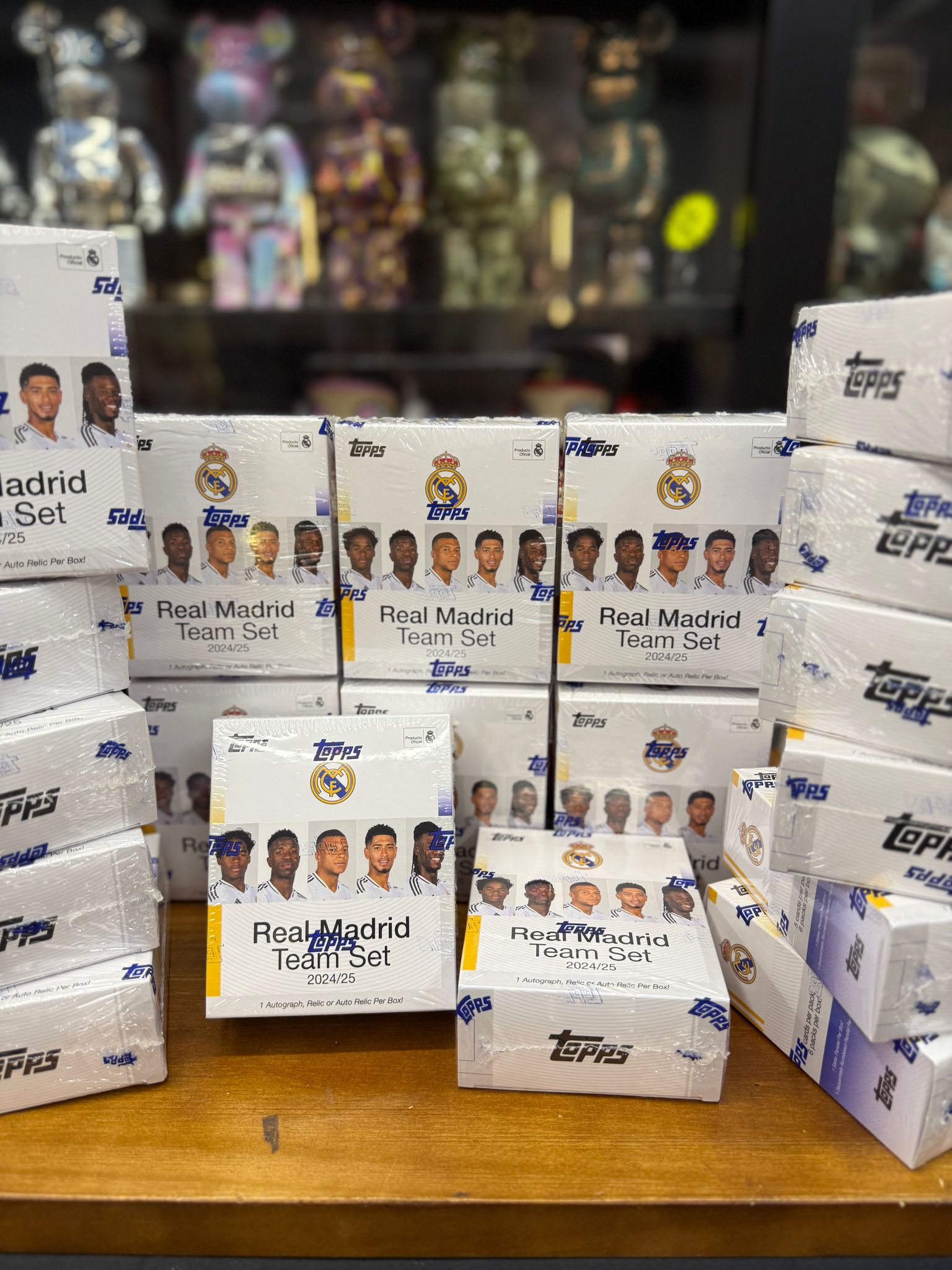 2024-25 Topps Real Madrid Team Set Box