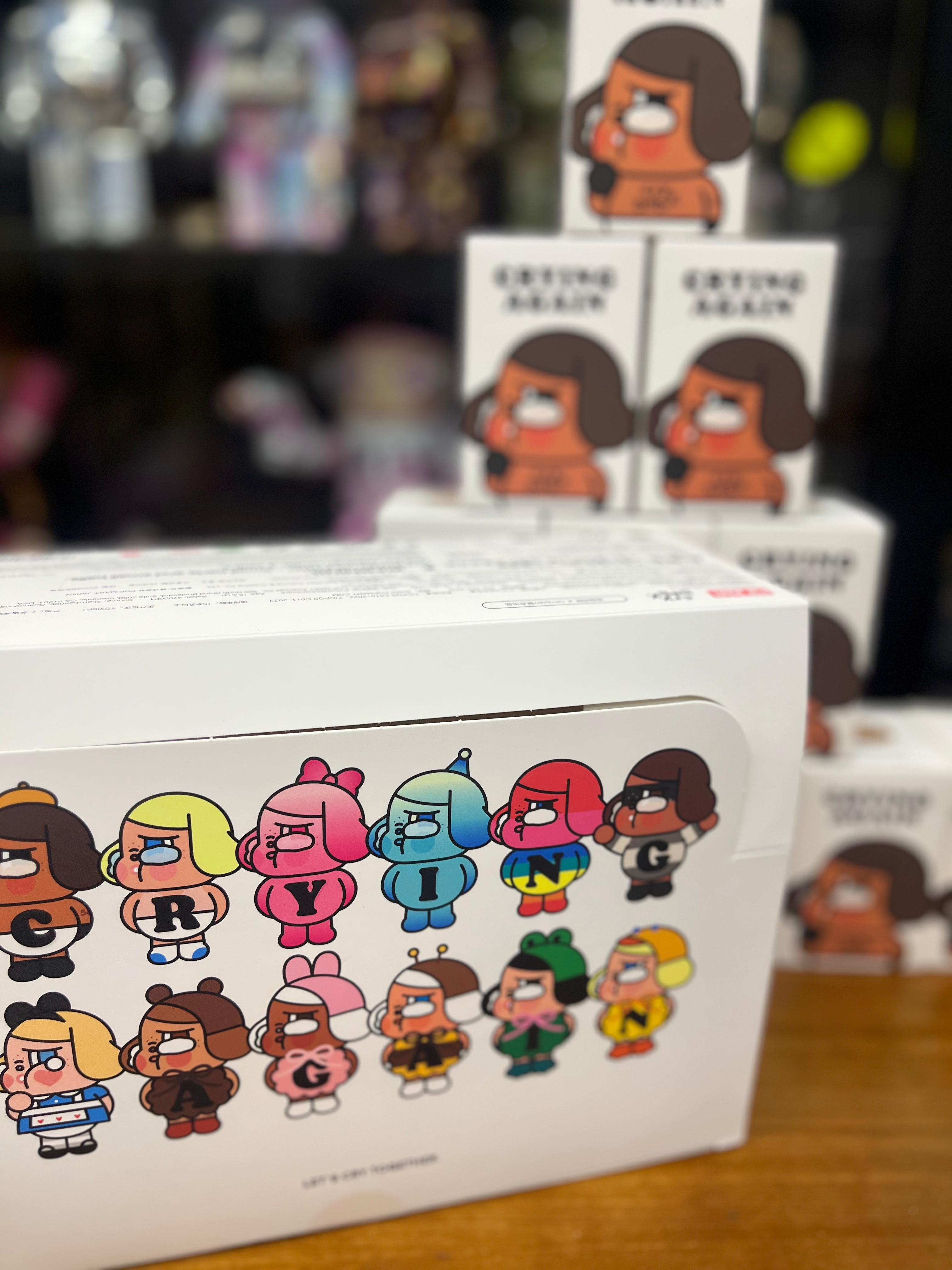 POP MART CRYBABY眼淚工廠系列手辦 Crying Agian Series Figures 