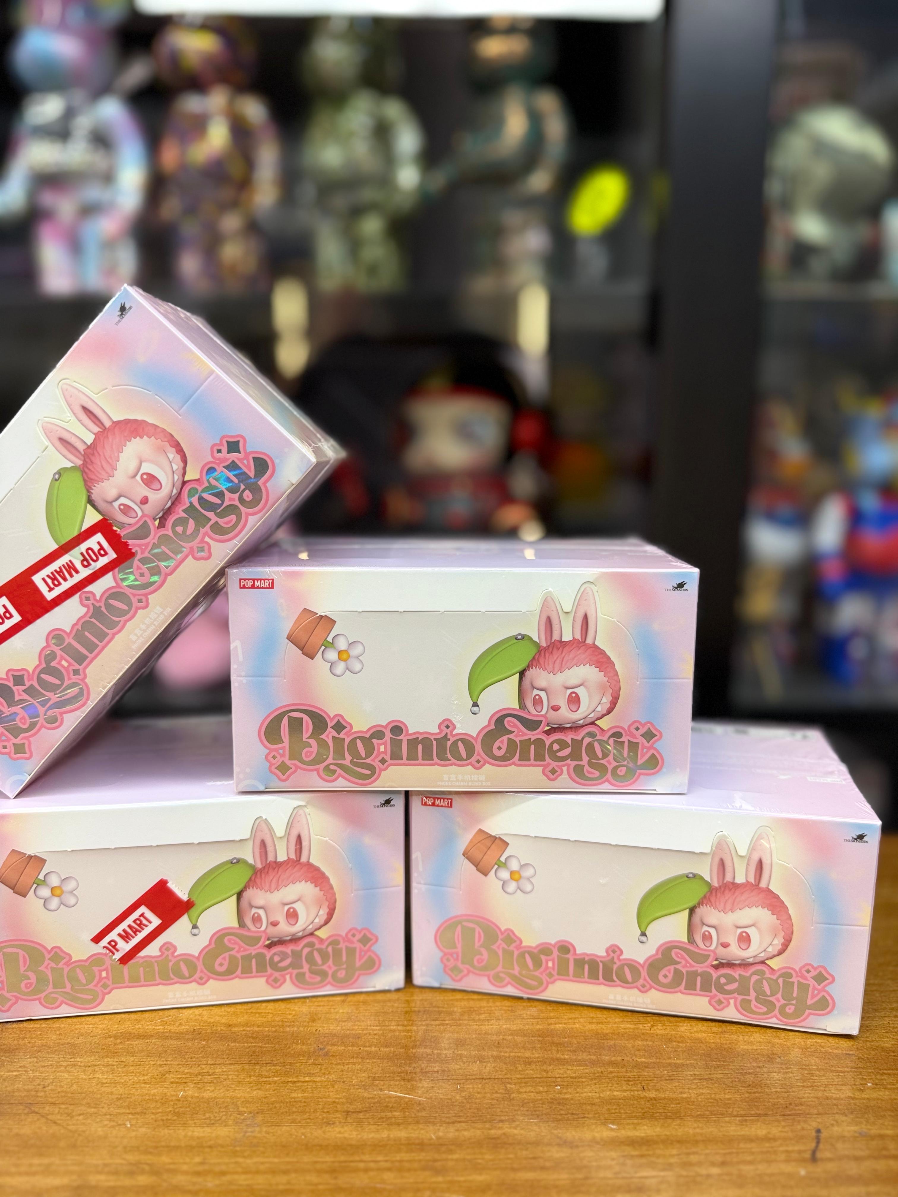 POP MART THE MONSTERS 前方高能系列-盲盒手機挂鏈 Big into Energy Series-Phone Charm Blind Box