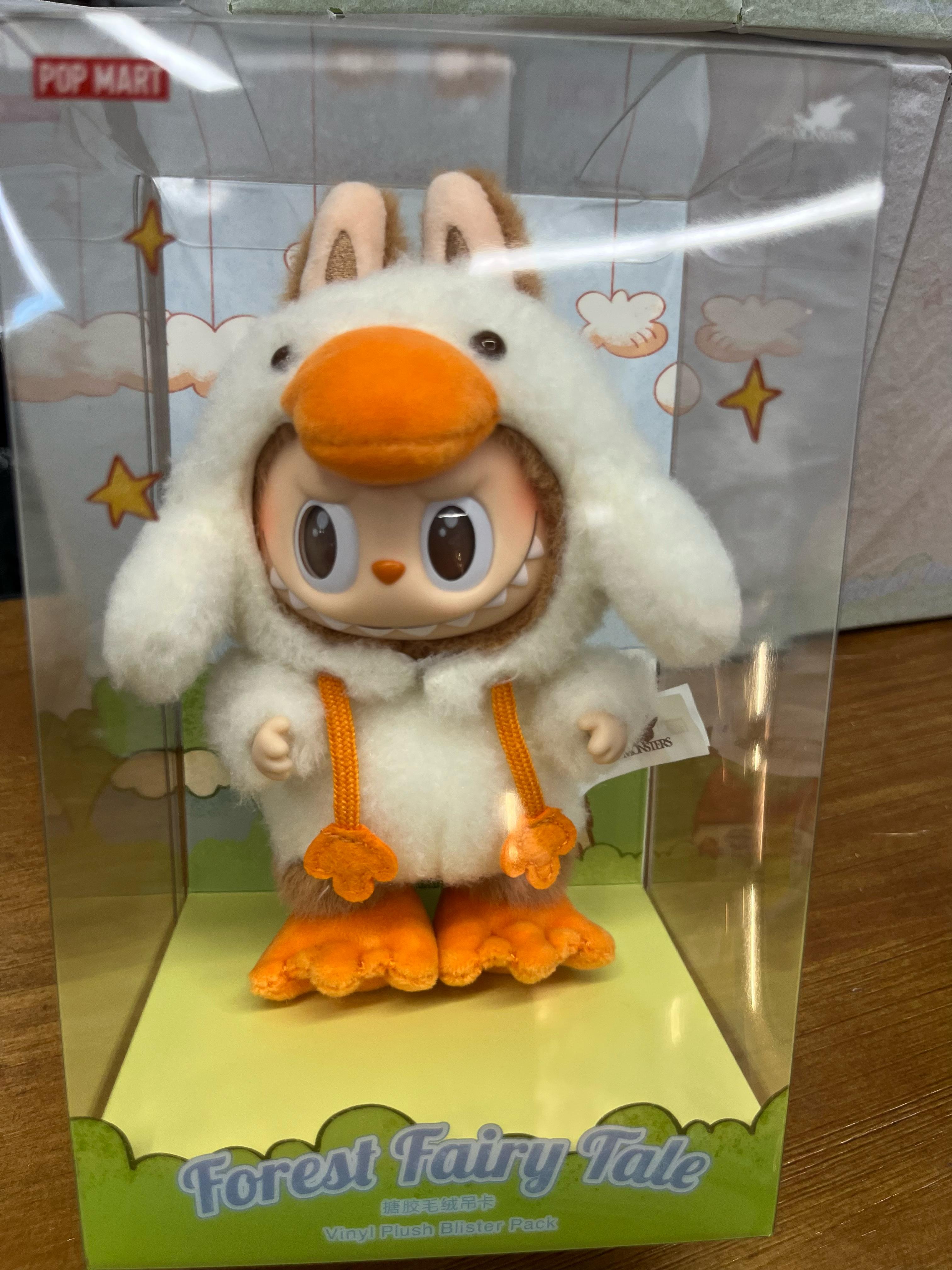 POP MART THE MONSTERS森林童話系列-搪膠毛絨吊卡 Forest Fairy Tale Series-Vinyl Plush Blister Pack