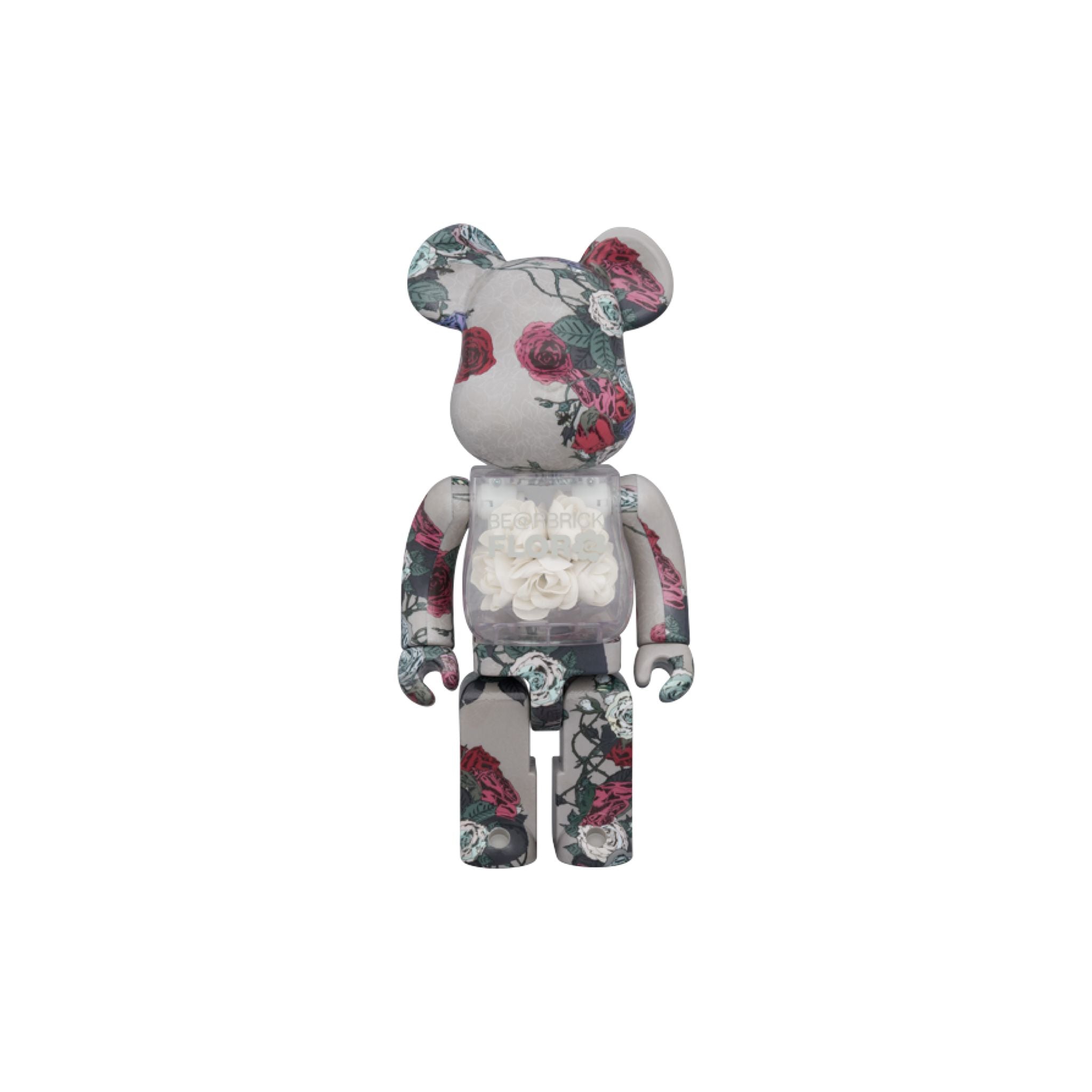 400％ BE@RBRICK FLOR@ GLOW IN THE DARK