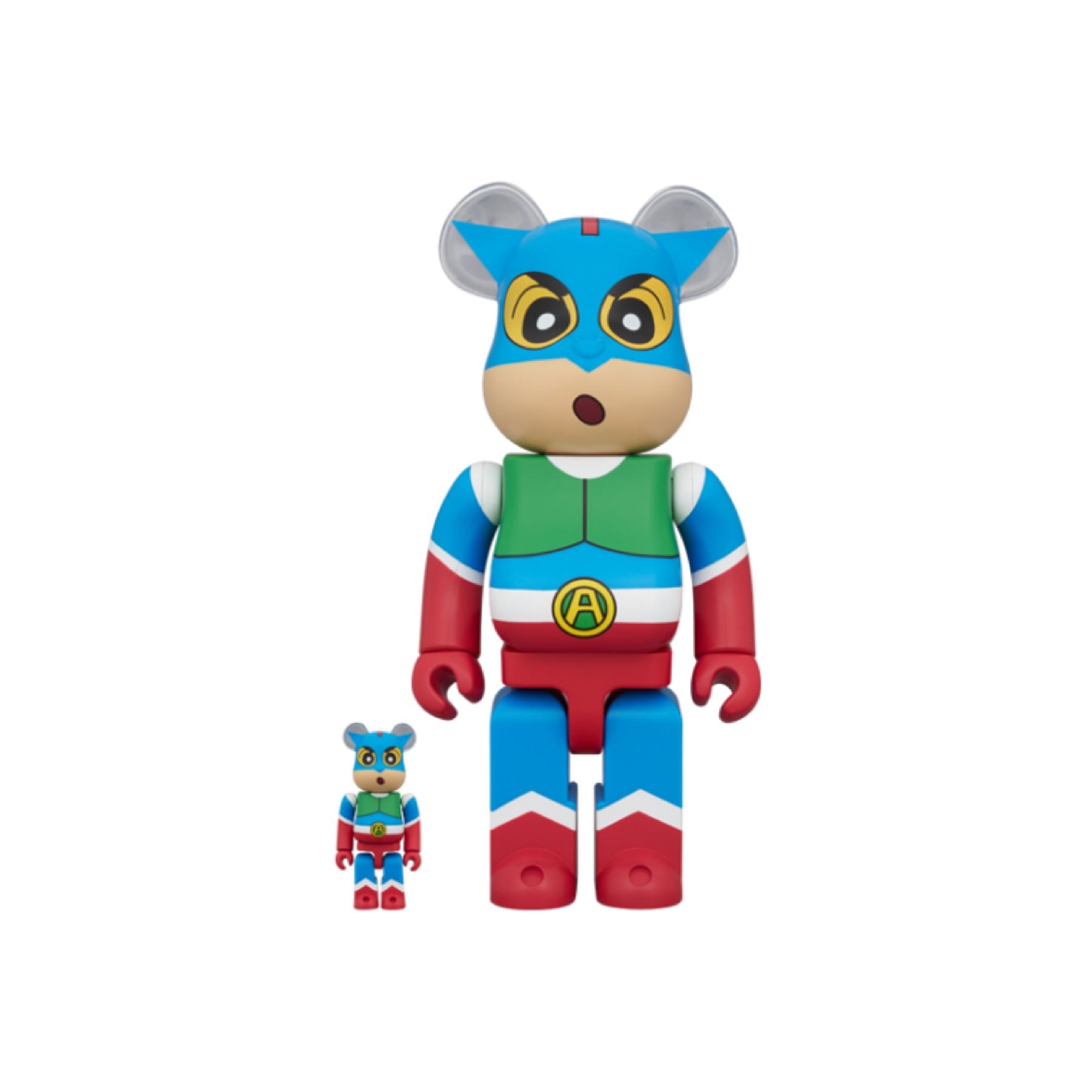 100％ & 400％ BE@RBRICK アクション仮面しんちゃん