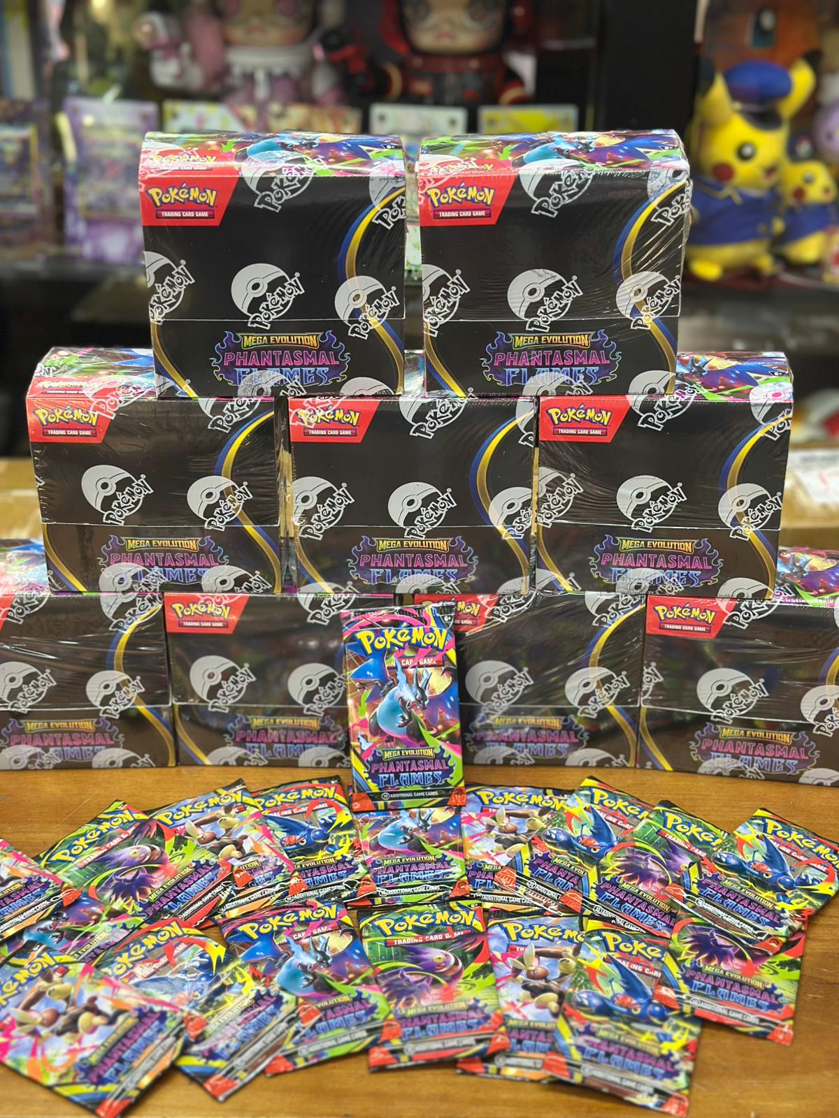 [m2] Pokemon Mega Evolutions Phantasmal Flames Booster Box(36*packs)