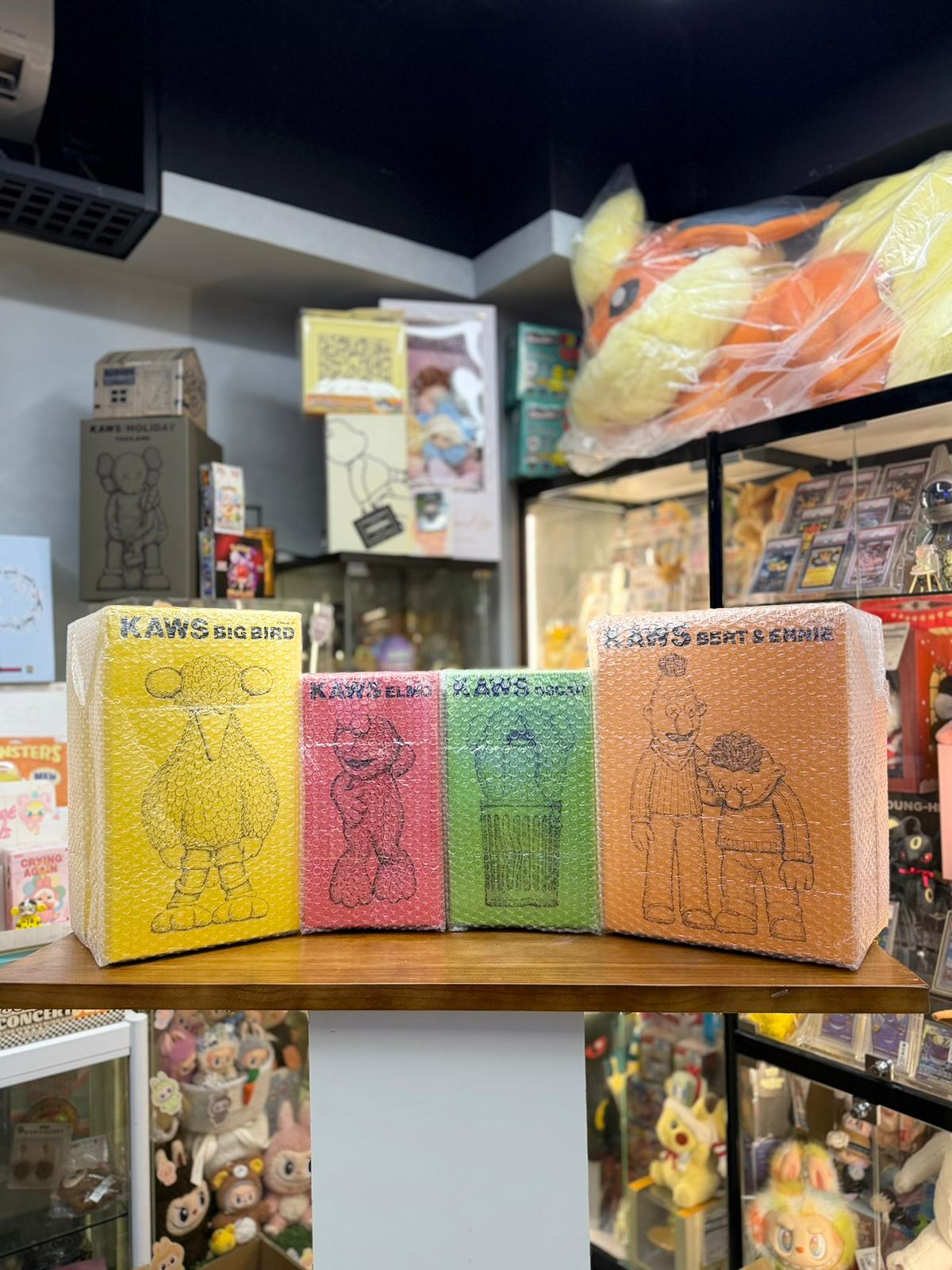 KAWS & Sesame Street Vinyl Figures Set of 5