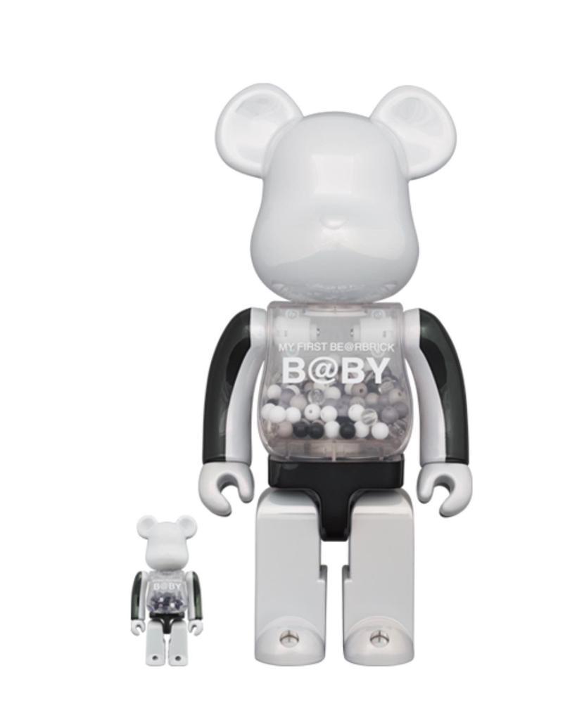 100% & 400%  My First B@by Black & White Chrome Ver.