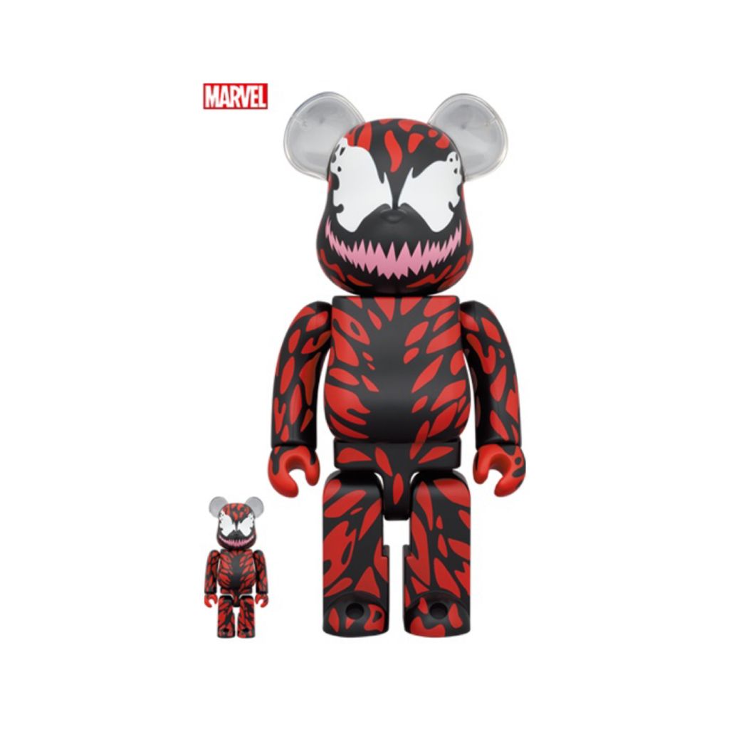 100％ & 400％ Be@rbrick Carnage (血毒魔)