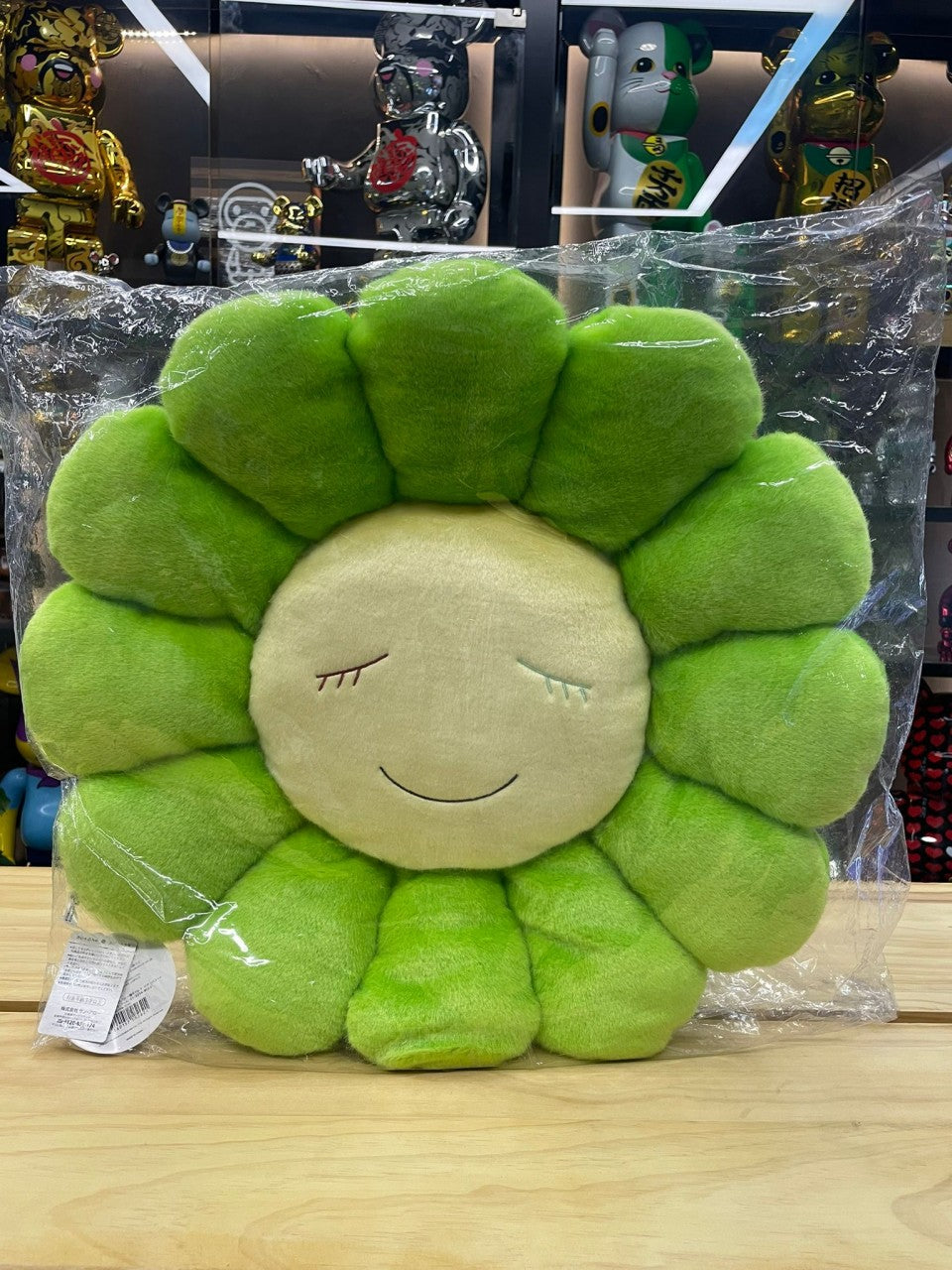 60cm Flower Cushion (Pure Green)